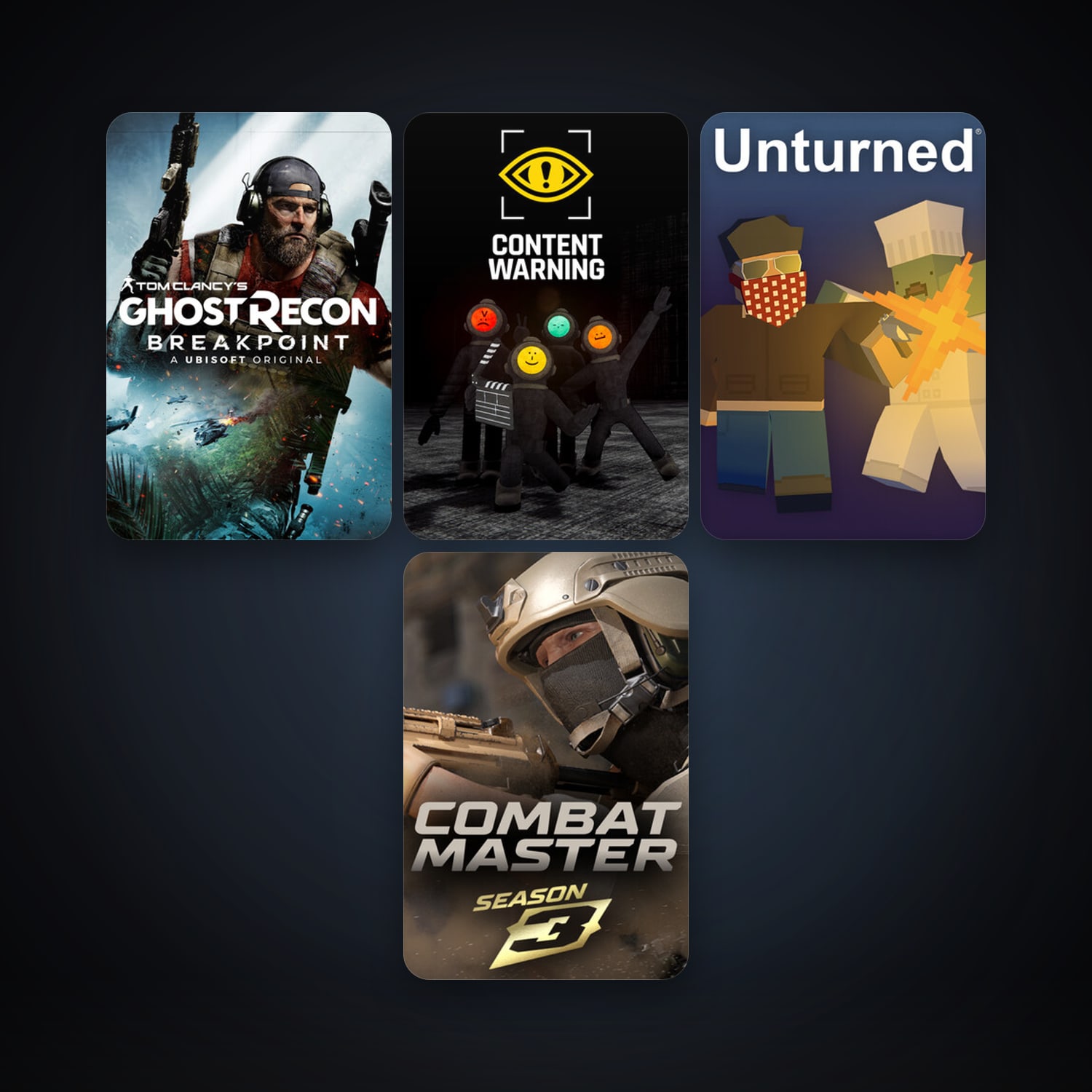 Unturned + Breathedge, 22 games, clean — HabibiAccounts
