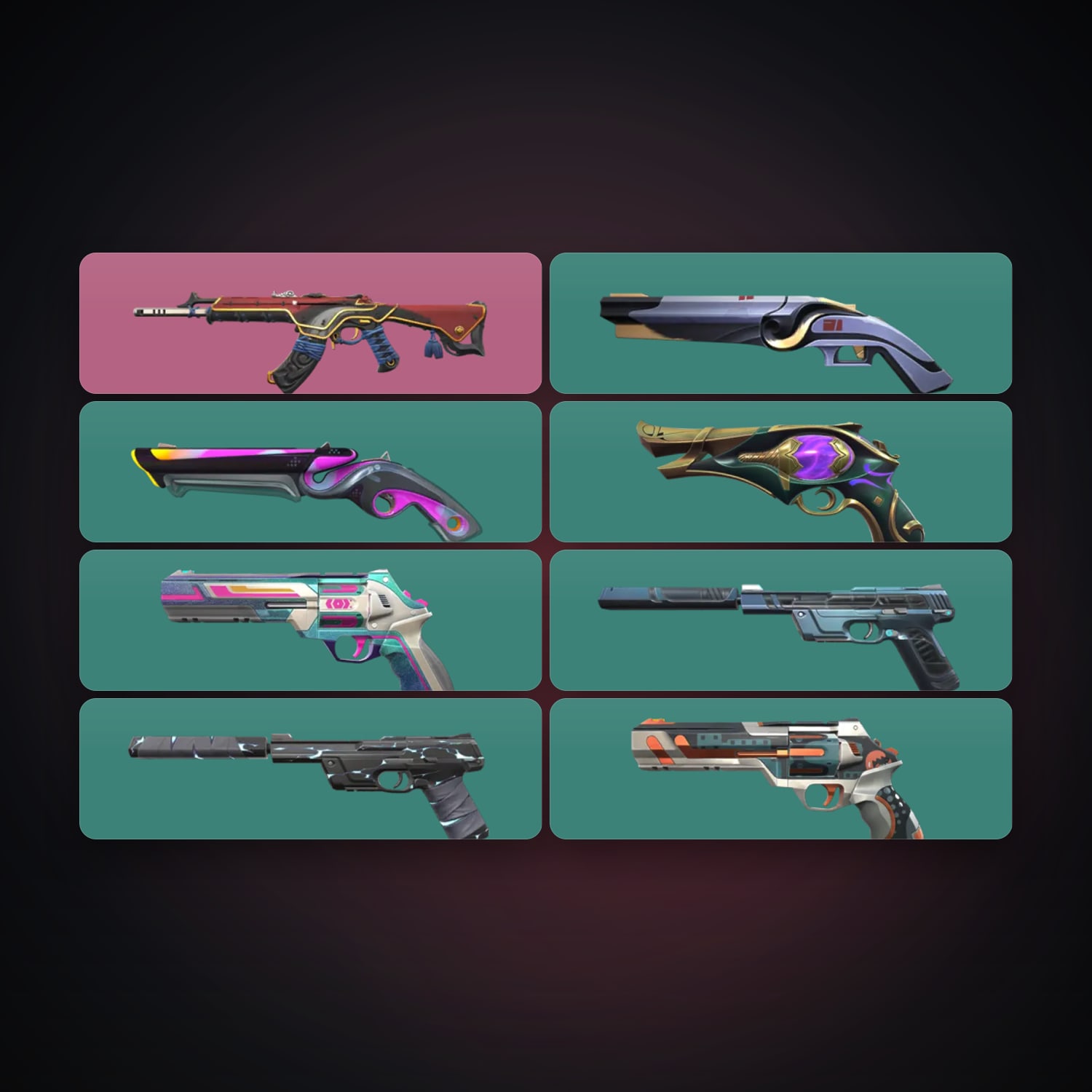 AP Silver 3 locker — 8 skins, lvl 162 — HabibiAccounts