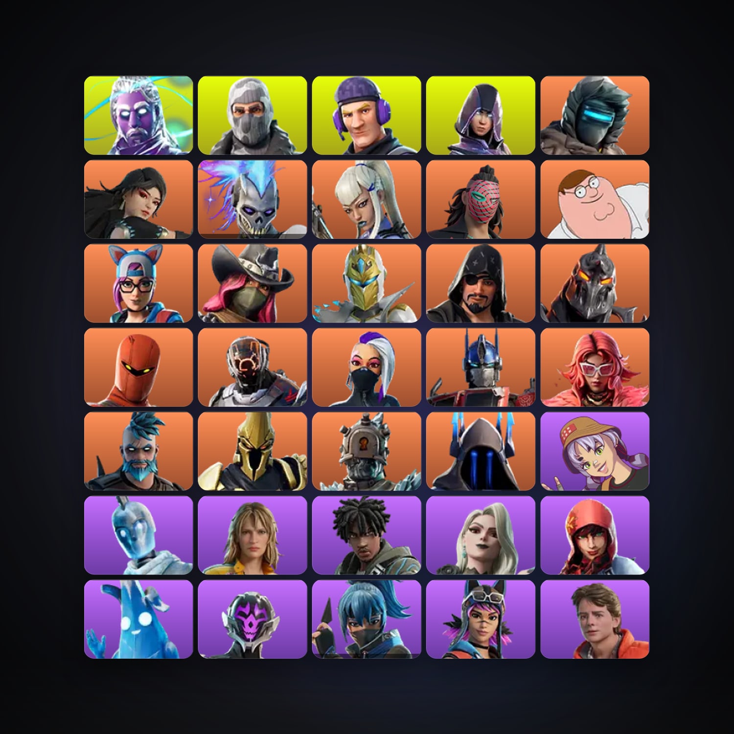 Zenith — Era — 238 skins — 2.4K V-Bucks — lvl 2709 — HabibiAccounts