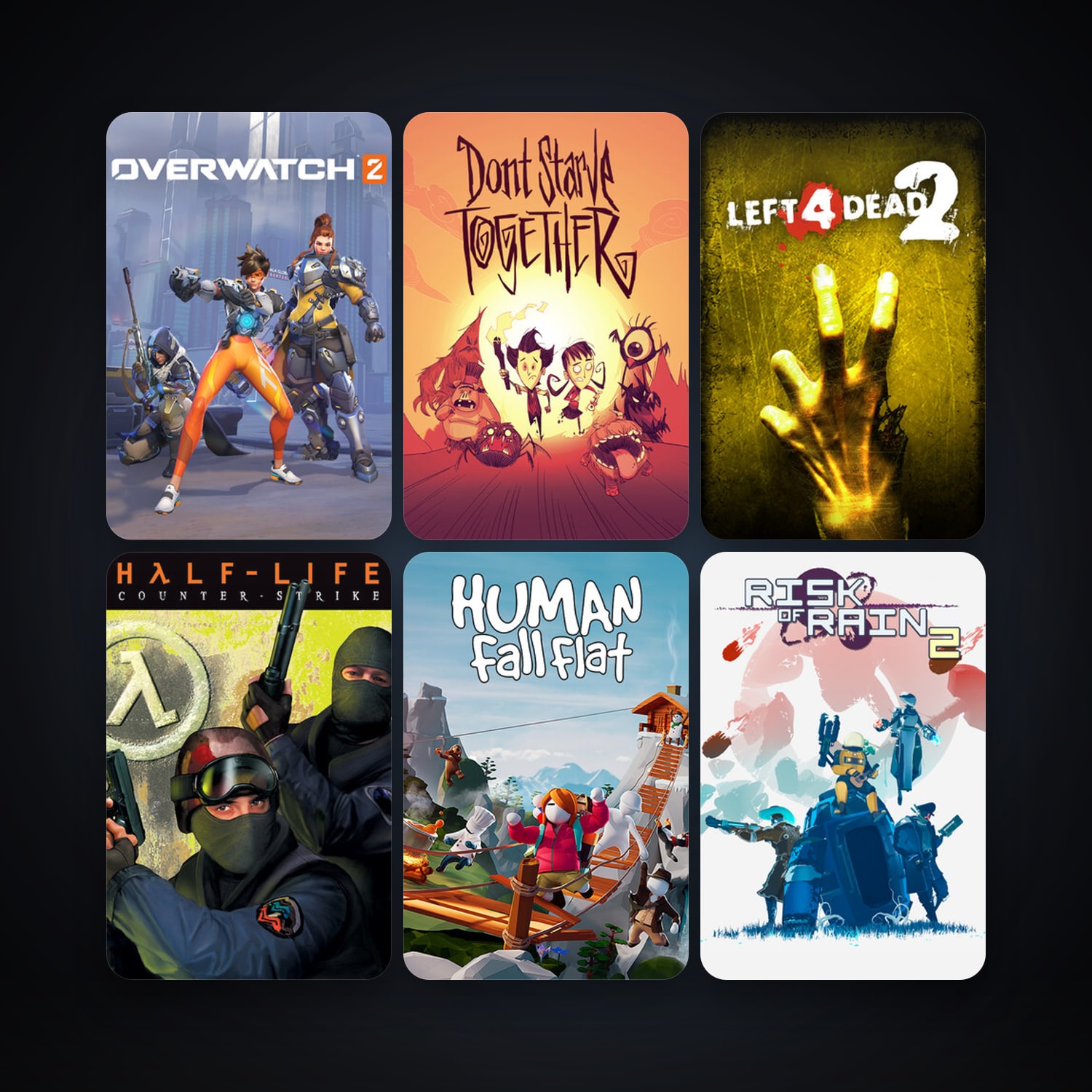 Counter-Strike + Left 4 Dead 2, 18 games, clean — HabibiAccounts