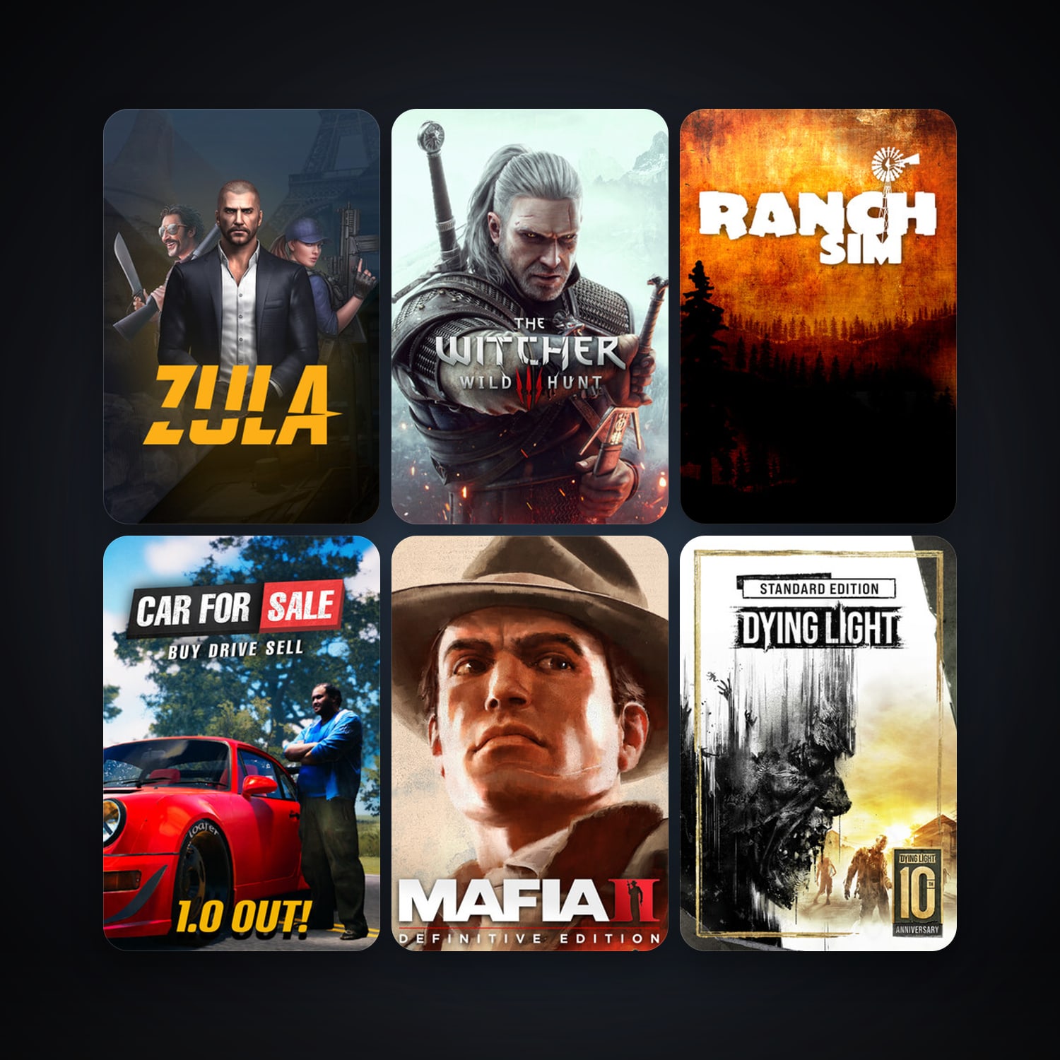 Euro Truck Simulator 2 + Dying Light, 26 games, clean — HabibiAccounts