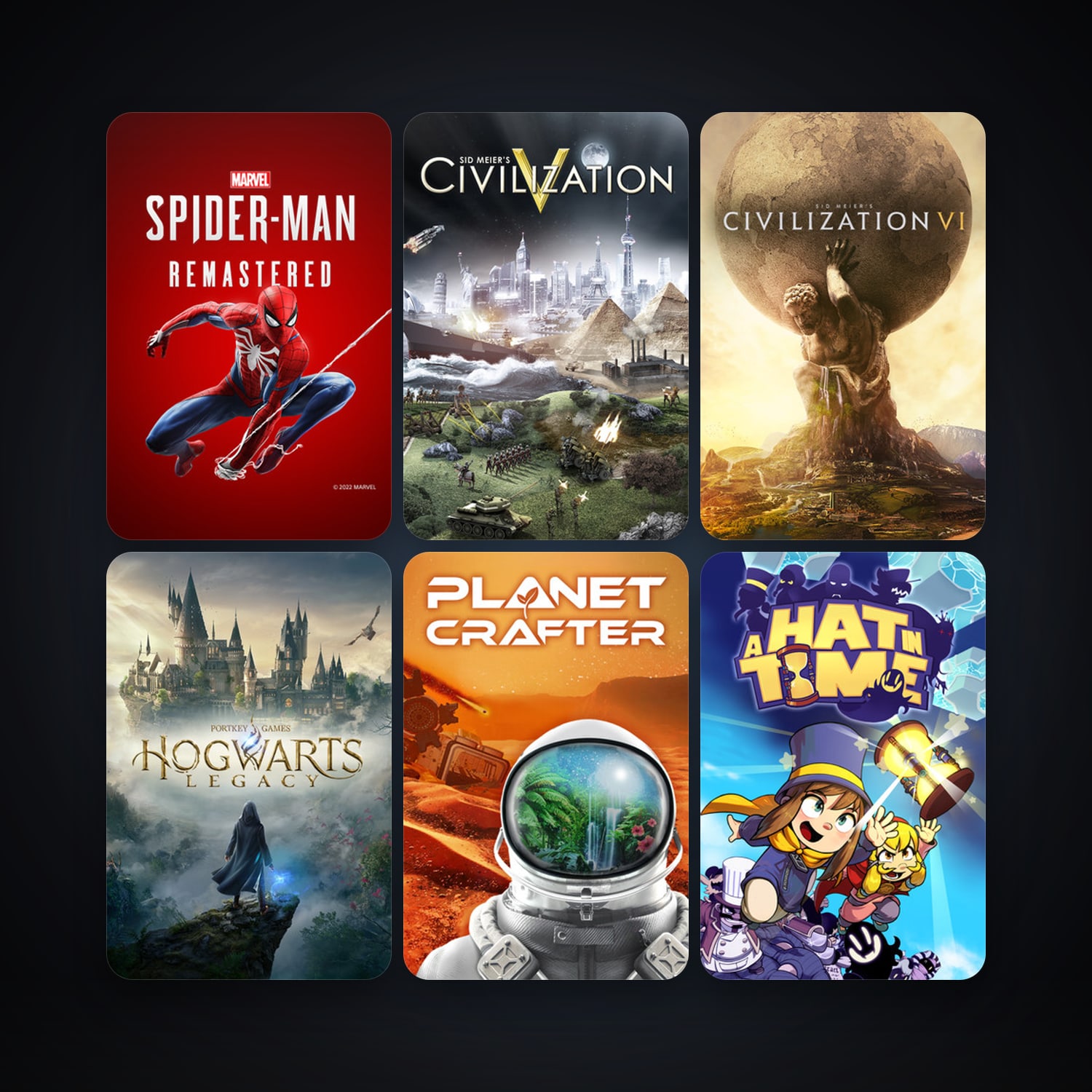 EVE Online + Sid Meier's Civilization V, 109 games, Steam 10, clean — HabibiAccounts