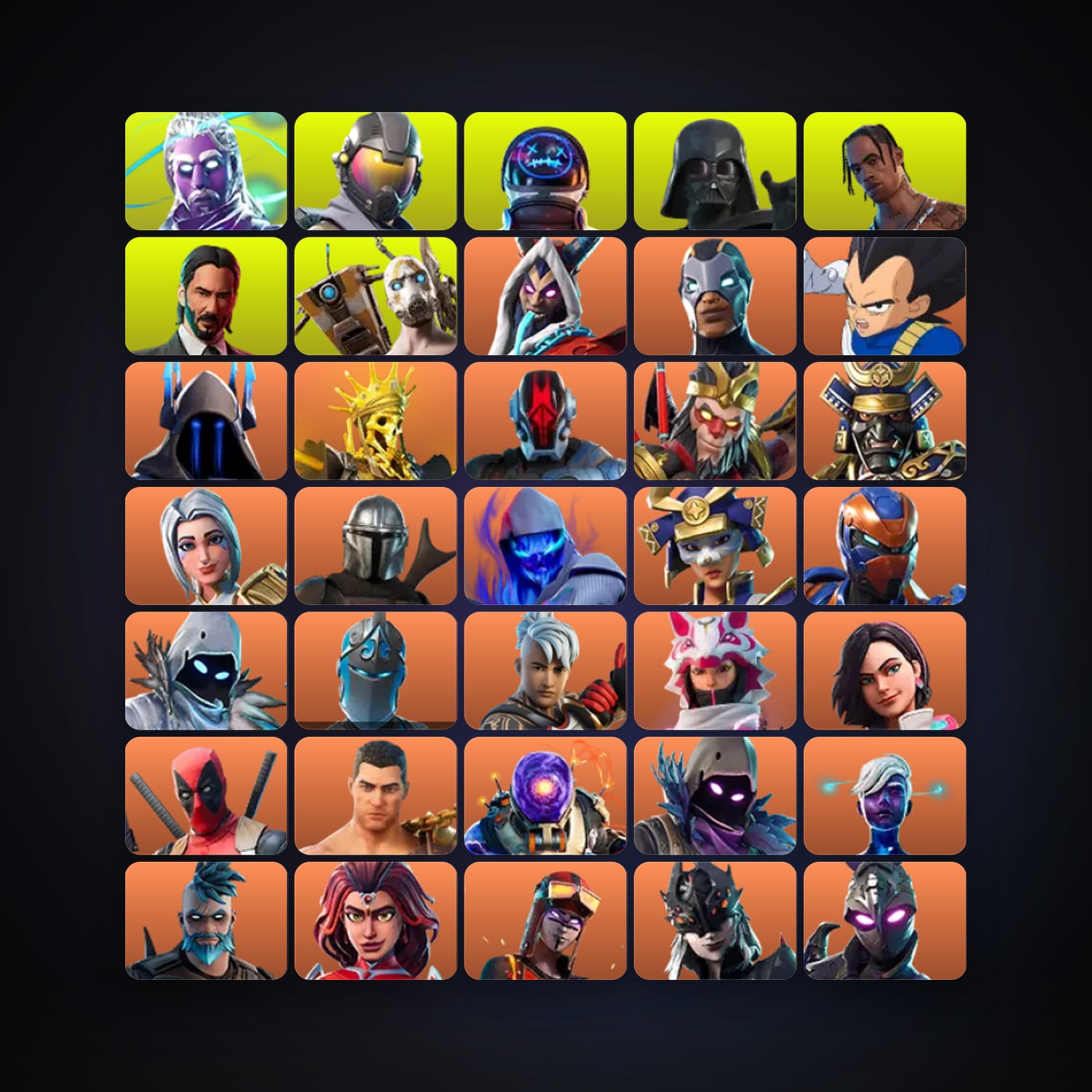 Krampus — Carbide — 353 skins — 1.1K V-Bucks — lvl 2048 — HabibiAccounts