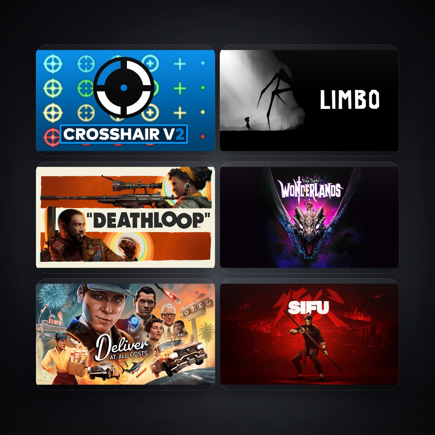 Epic Crosshair V2 + Limbo — CA — 29 games — HabibiAccounts