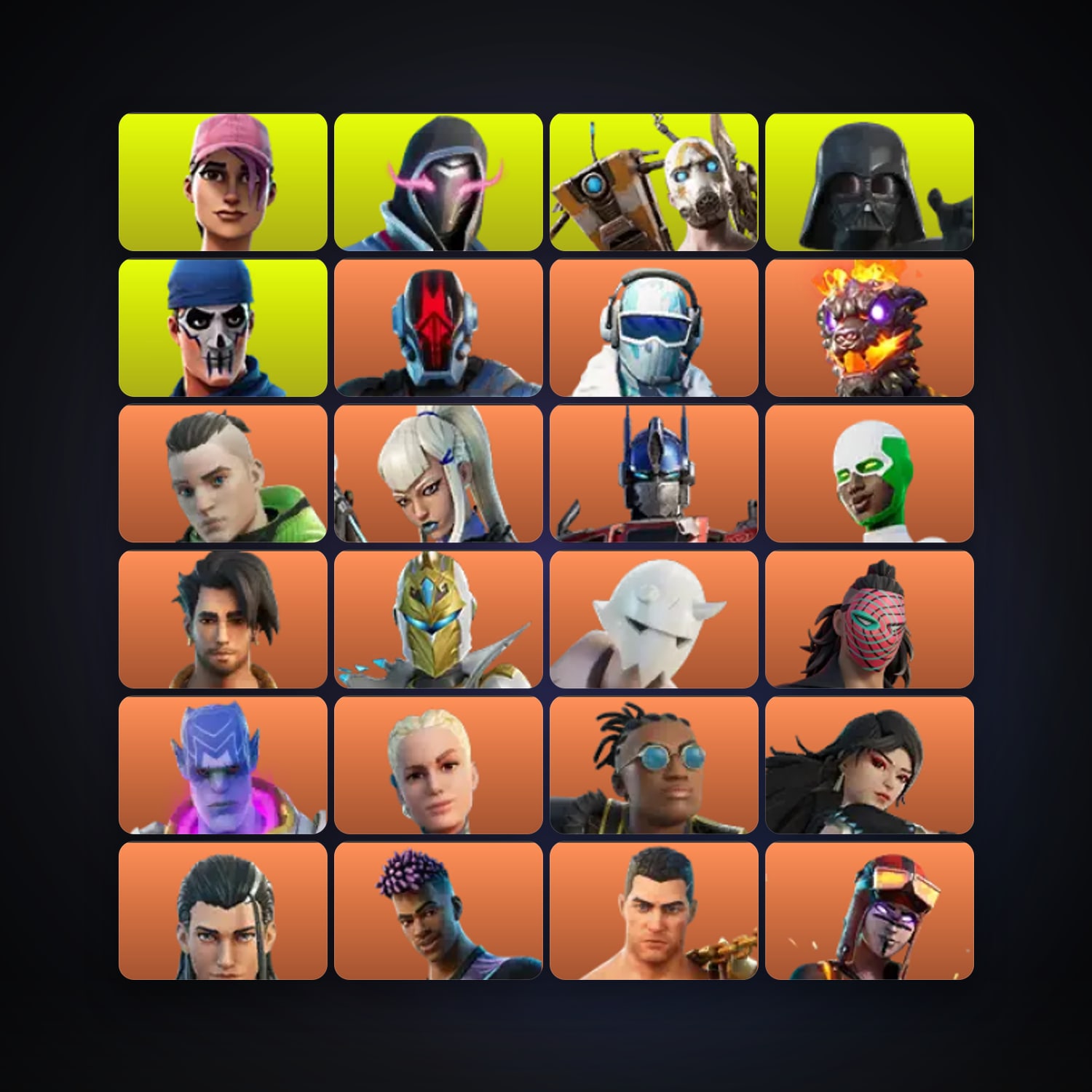 The Foundation — Frostbite — 281 skins — 400 V-Bucks — lvl 3382 — HabibiAccounts