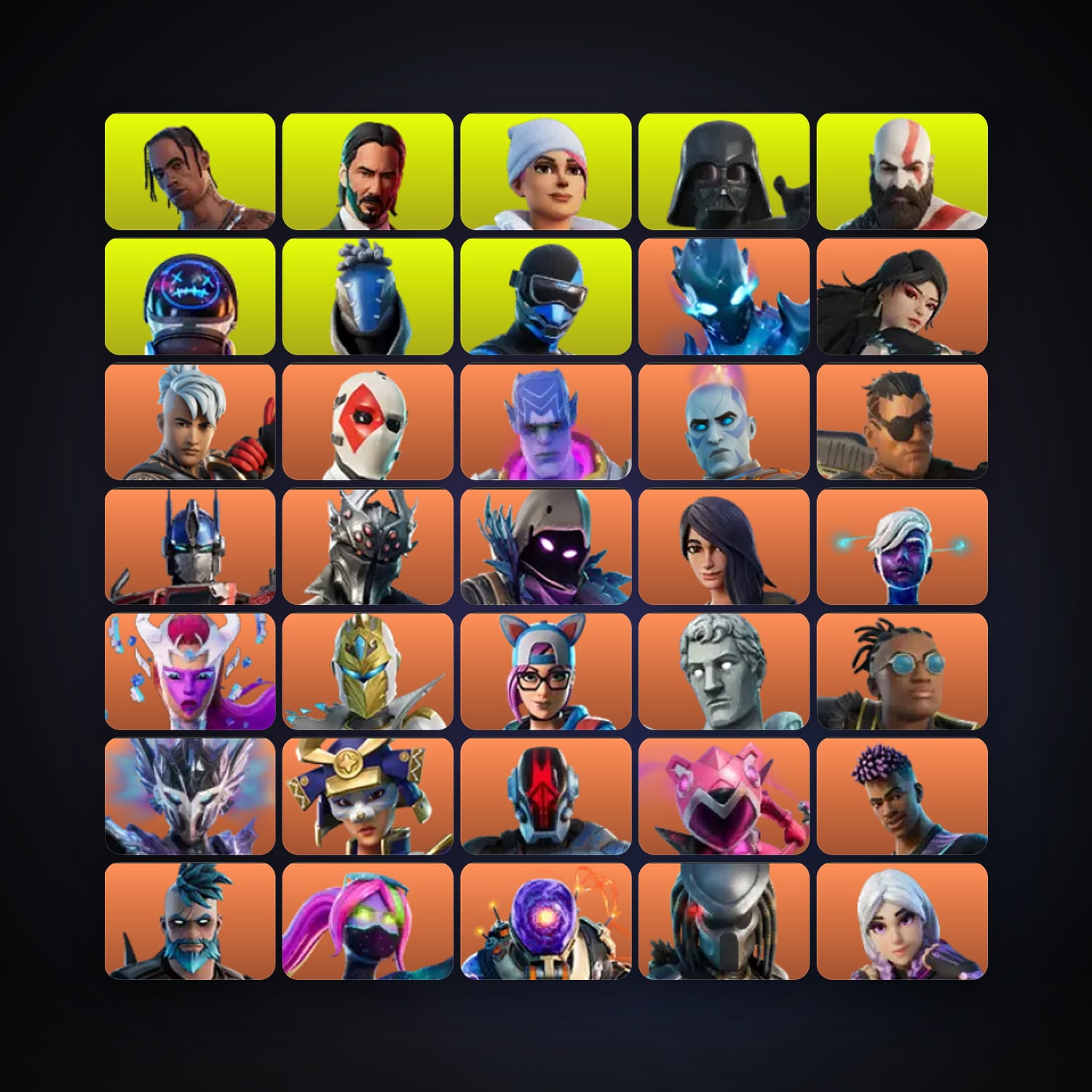 Zero — Era — 531 skins — 200 V-Bucks — lvl 3977 — HabibiAccounts