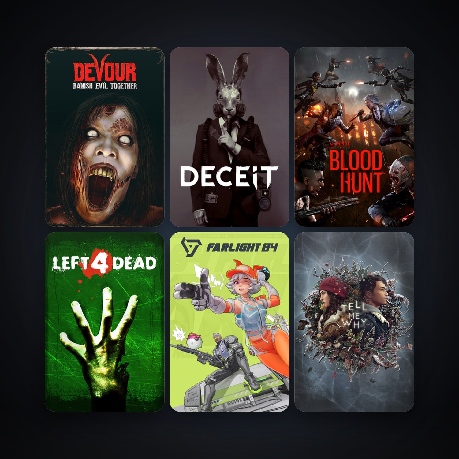 Left 4 Dead + Company of Heroes 2, 17 games, clean — HabibiAccounts