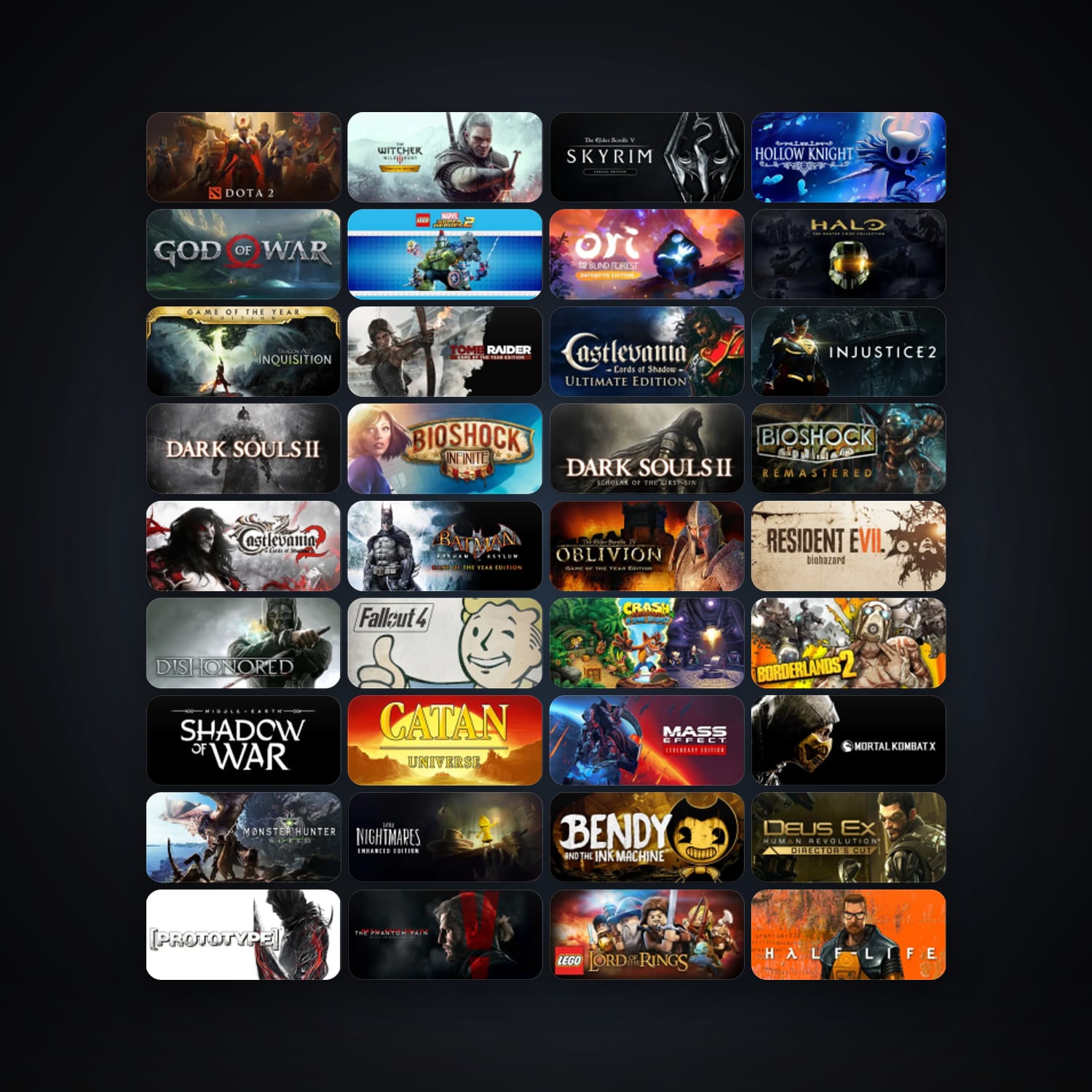Steam 133 games, Steam 10, clean — HabibiAccounts