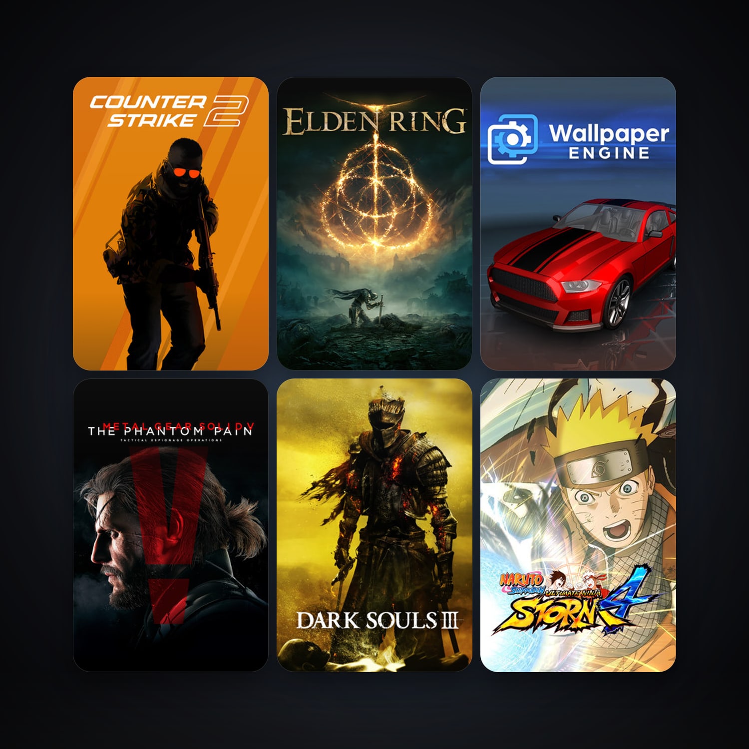 CS2 Prime + Metal Gear Solid V: THE Phantom Pain, 58 games, Steam 22, clean — HabibiAccounts