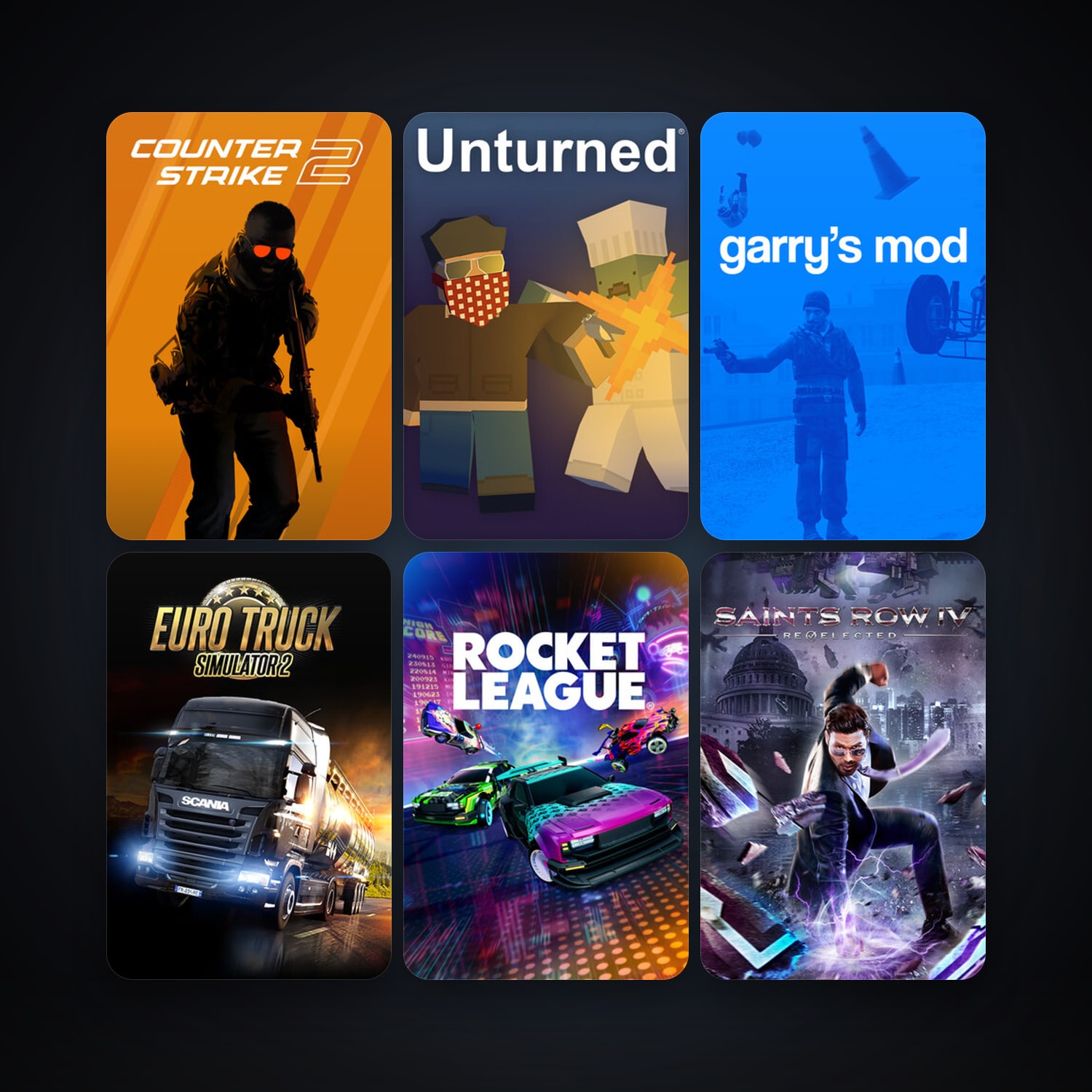 CS2 Prime + Garry's Mod, 191 games, Steam 72, clean — HabibiAccounts