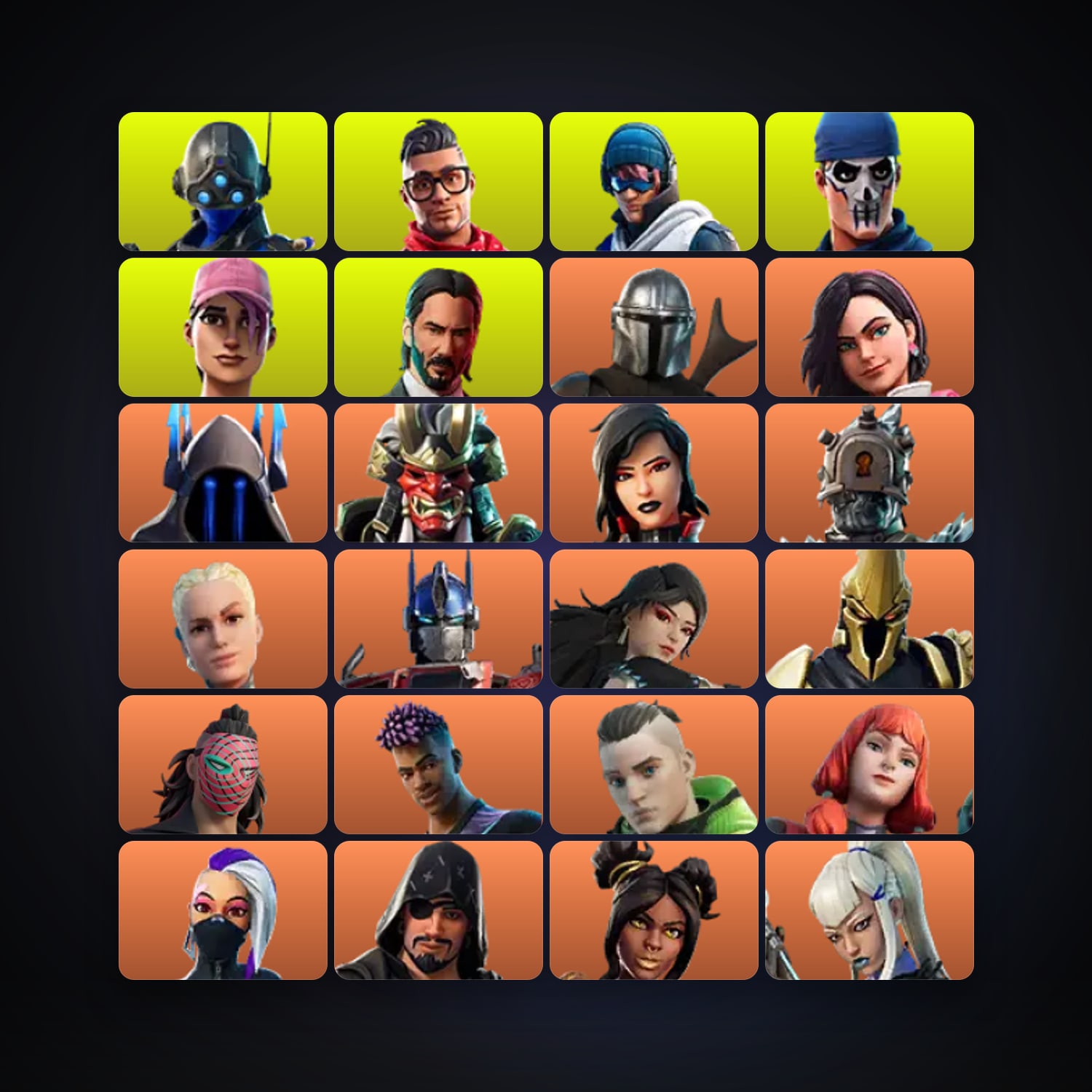 Mandalorian — Rox — 206 skins — 1.6K V-Bucks — lvl 4056 — HabibiAccounts