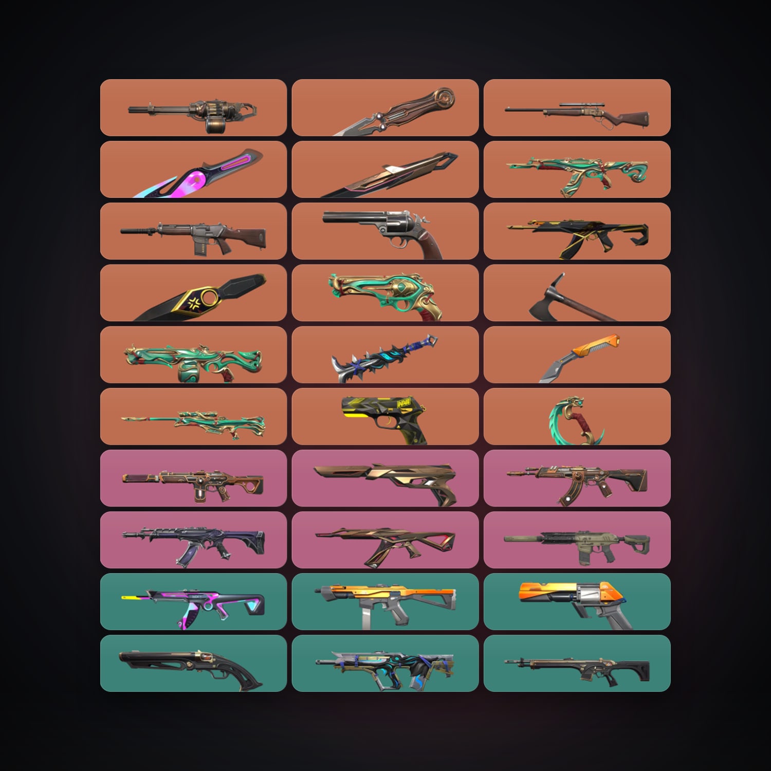 EU Plat 1 locker — 8 knives, 71 skins, lvl 109 — HabibiAccounts