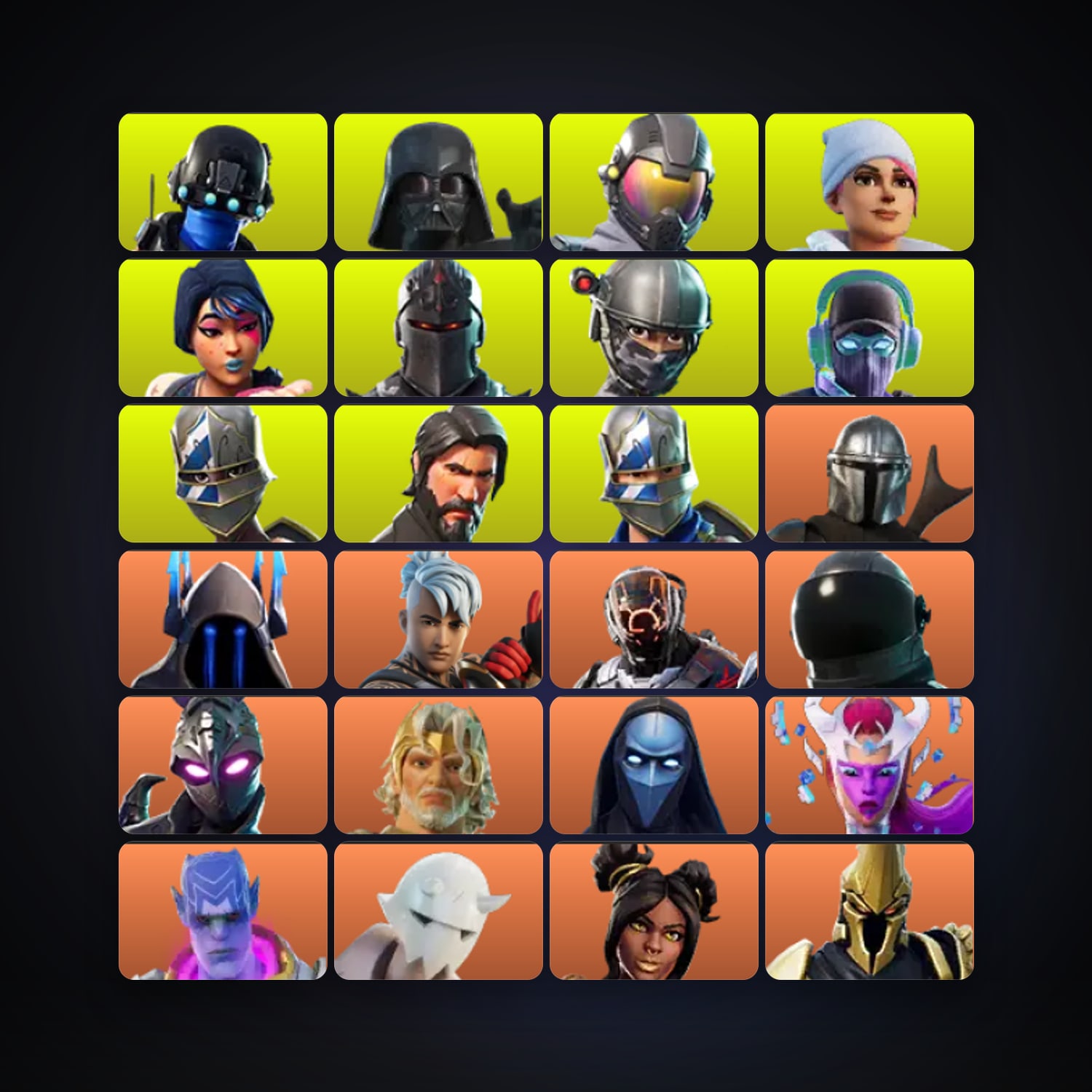 Mandalorian — The Ice King — 278 skins — 1K V-Bucks — lvl 3907 — HabibiAccounts