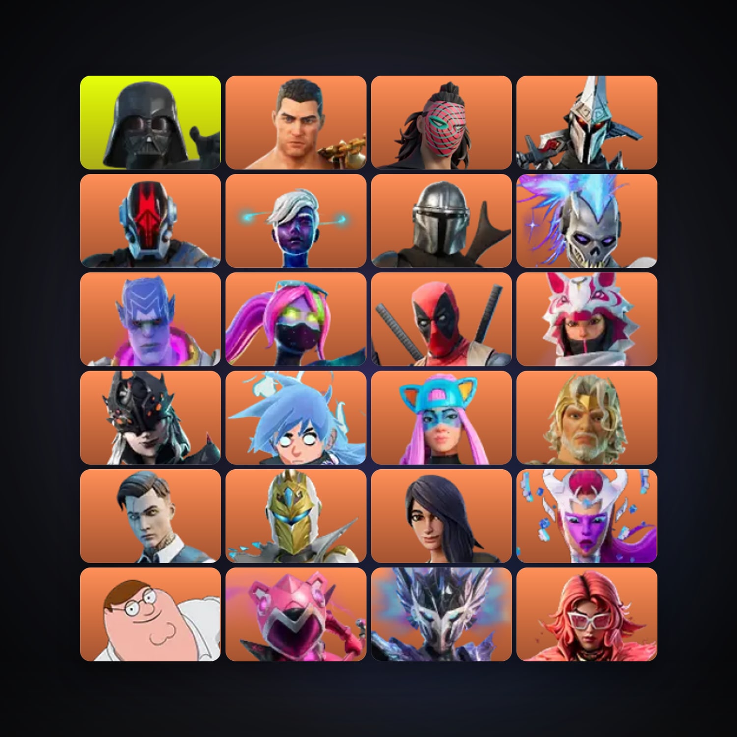 هالحساب فورتنايت Menace وKado Thorne، اللوكر مليان 397 سكن، 2.9K فيبوكس، لفل 4099، 664 فوز — HabibiAccounts