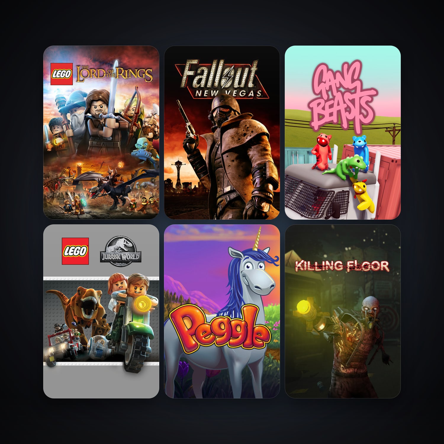 Killing Floor + Peggle Deluxe, 29 games, clean — HabibiAccounts