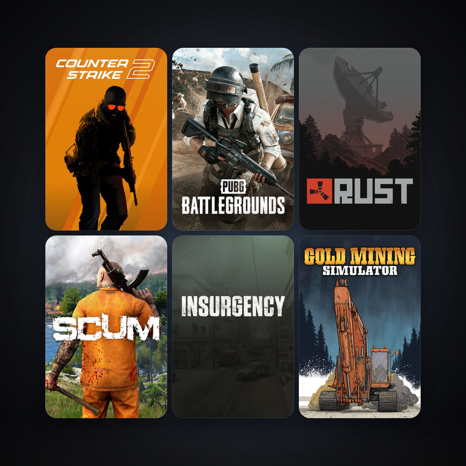 CS2 Prime + Insurgency, 28 games, Steam 10, clean — HabibiAccounts