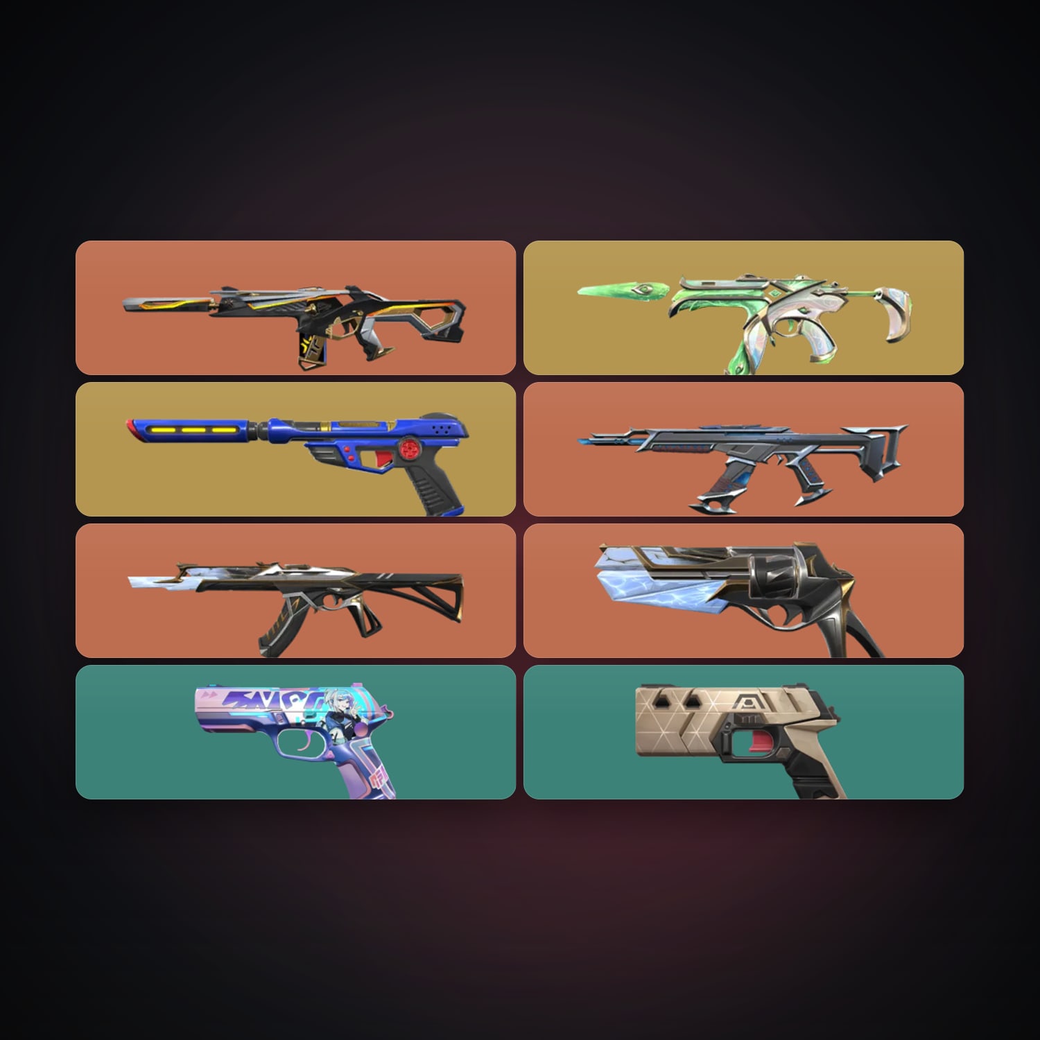 EU Silver 1 locker — 8 skins, lvl 74 — HabibiAccounts