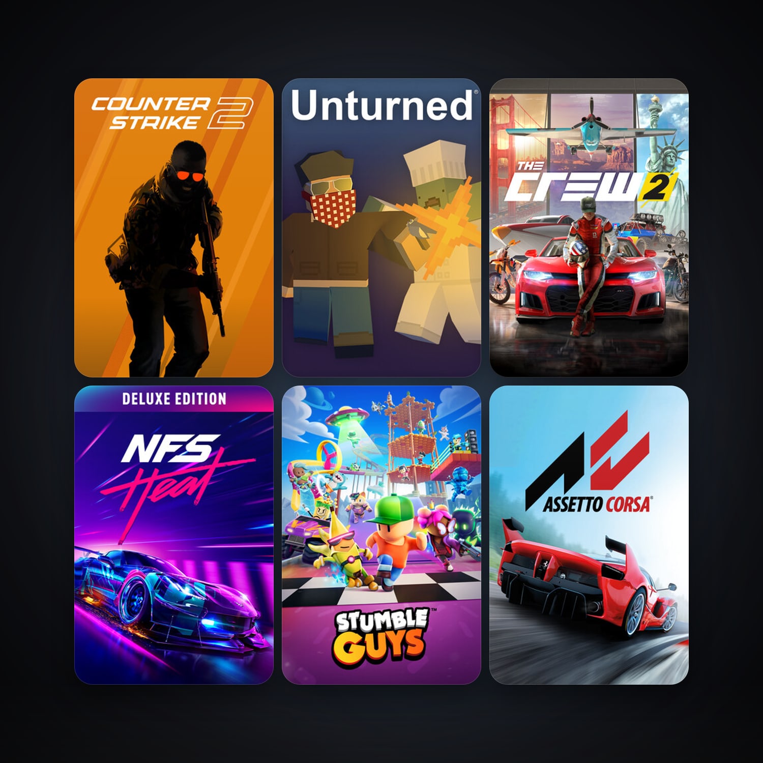 Half-Life + Counter-Strike: Source, 58 games, Steam 12, clean — HabibiAccounts
