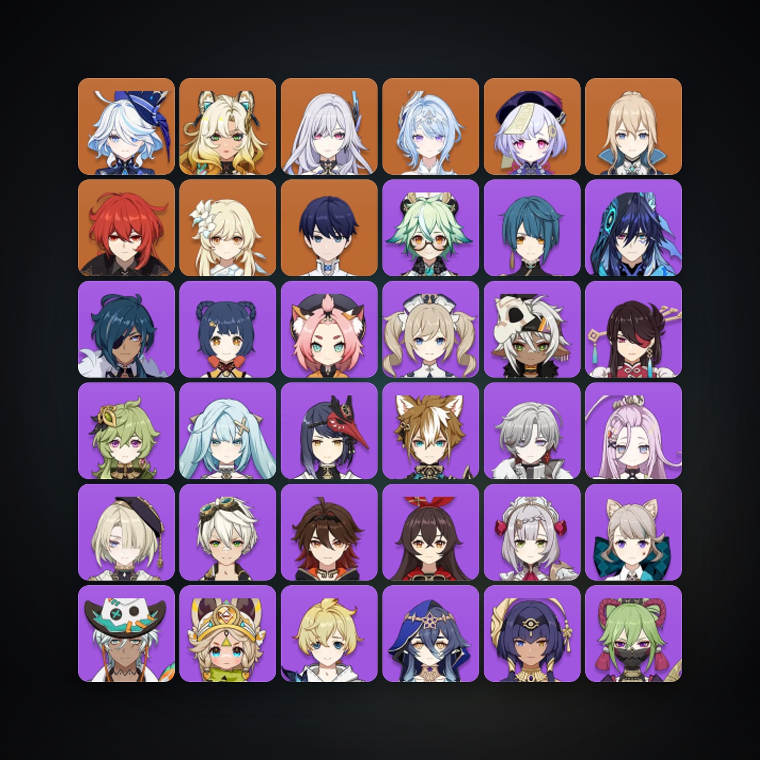 Genshin Impact | AR 51 | 43 Chars | 7× 5★ — Genshin / miHoYo Account — HabibiAccounts