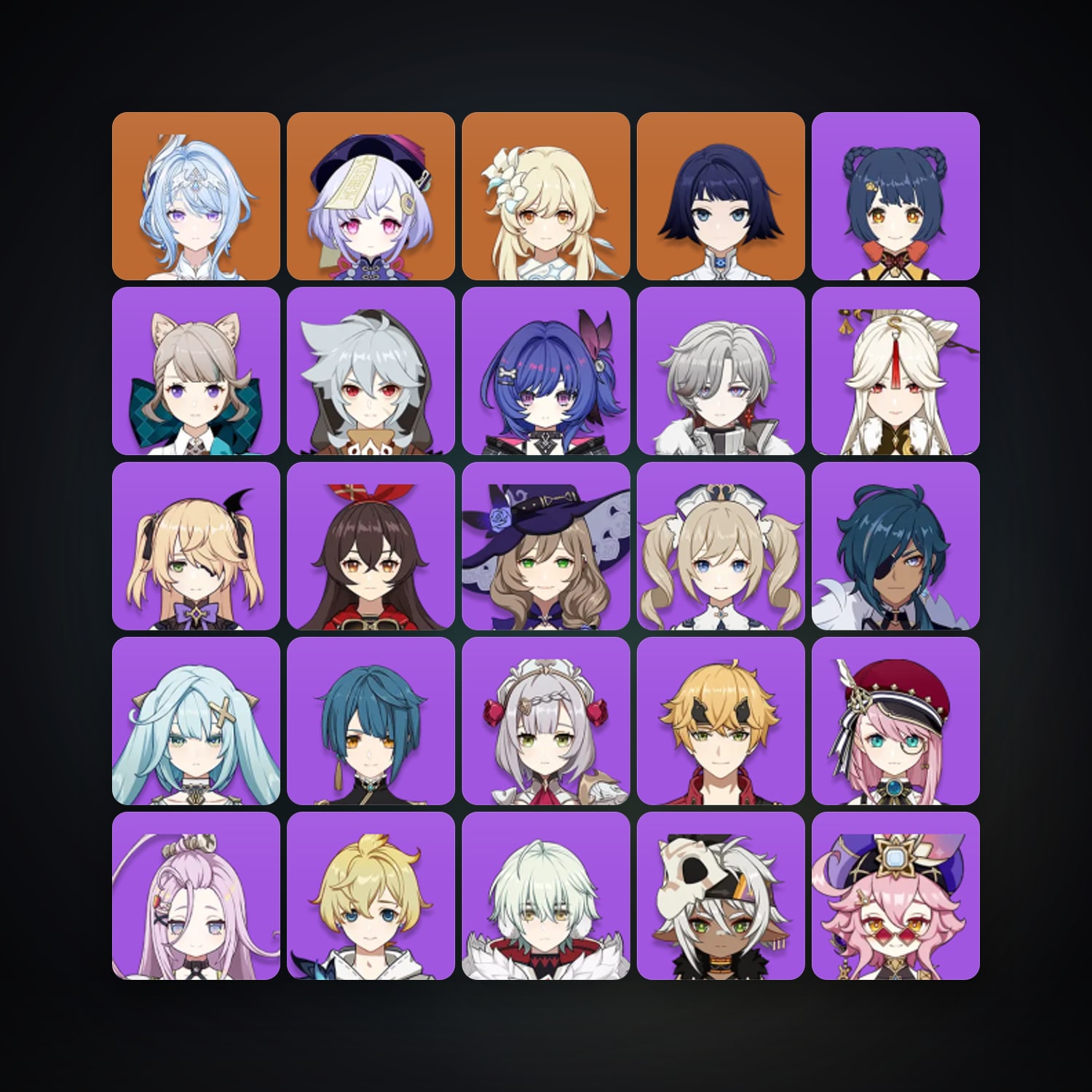 Genshin Impact | AR 40 | 26 Chars | 2× 5★ — HabibiAccounts