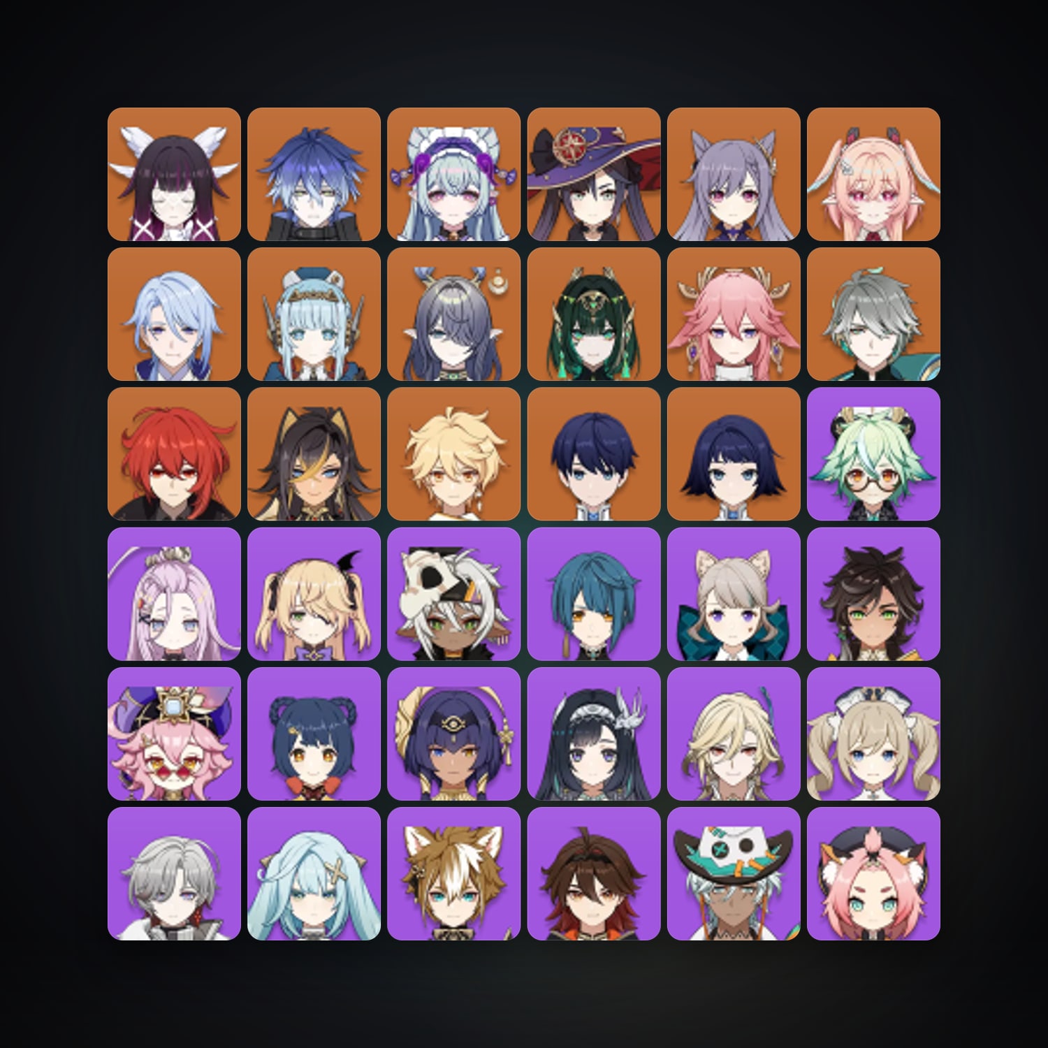 Genshin Impact | AR 57 | 65 Chars | 14× 5★ — Genshin / miHoYo Account — HabibiAccounts