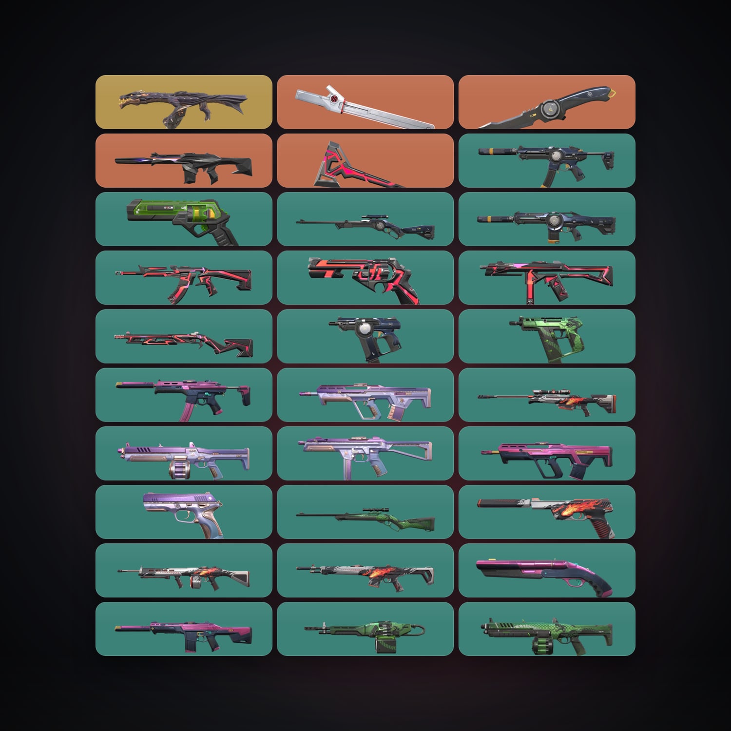 AP Bronze 1 locker — 3 knives, 30 skins, lvl 85 — HabibiAccounts