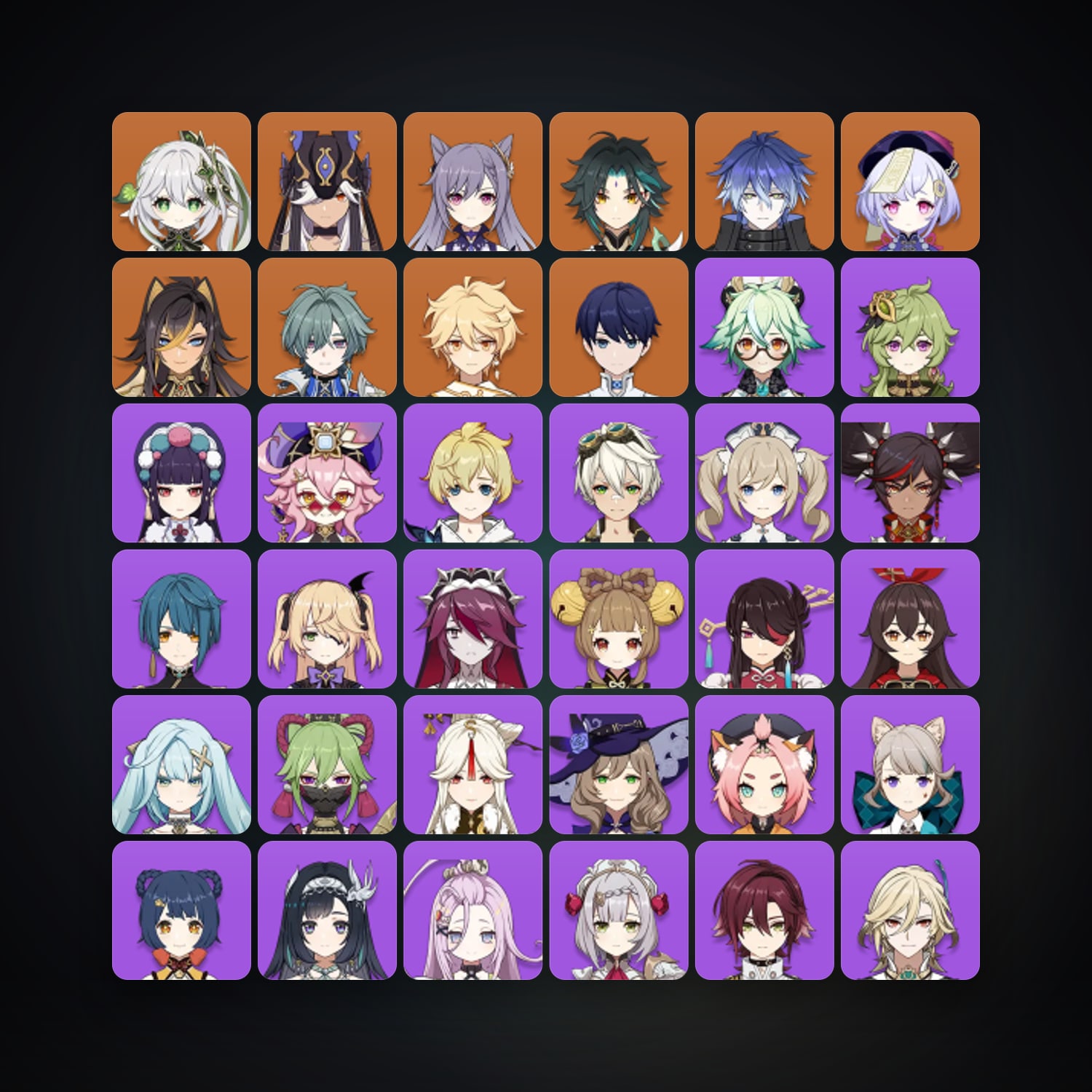 Genshin Impact | AR 56 | 46 Chars | 8× 5★ — Genshin / miHoYo Account — HabibiAccounts