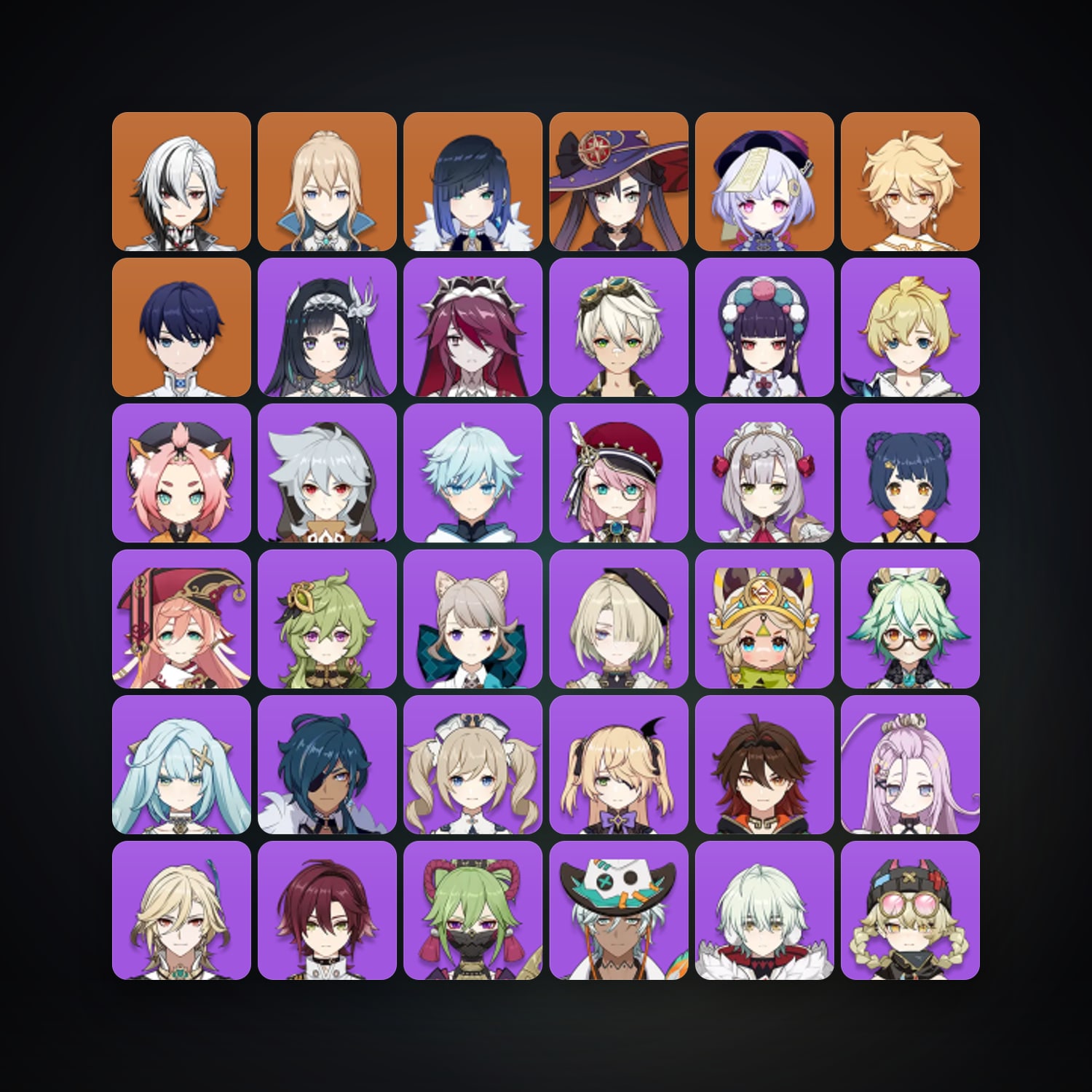 جينشن إمباكت | AR 56 | 43 شخصية | 5× 5★ — HabibiAccounts