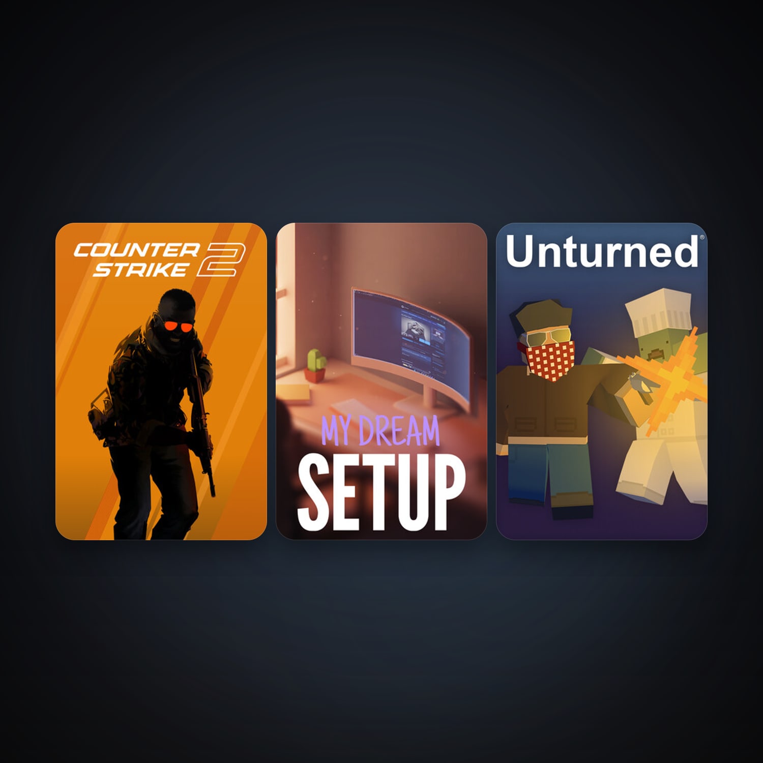 CS2 Prime + Unturned, 6 games, clean — HabibiAccounts