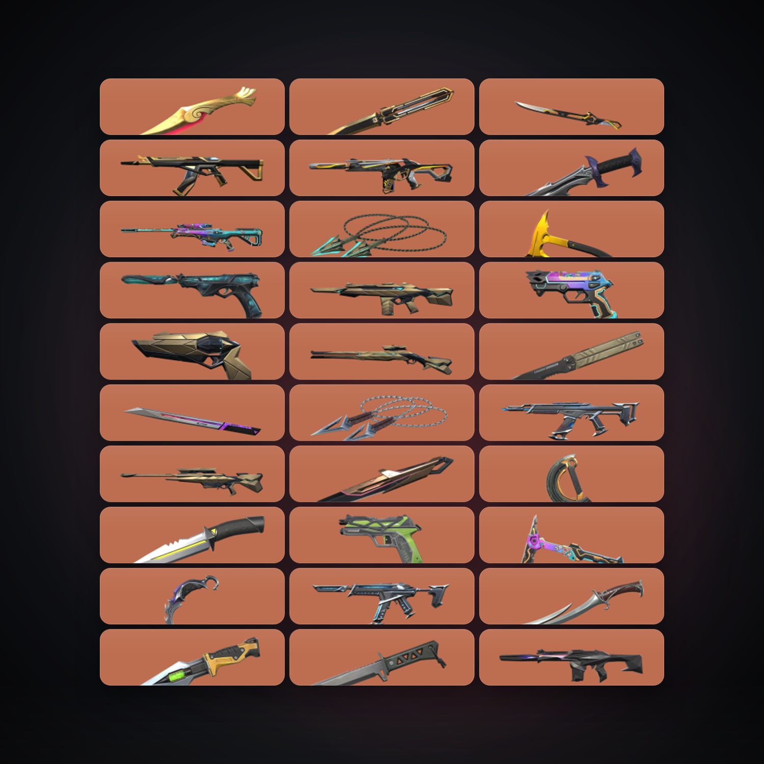 NA Immortal 1 locker — 25 knives, 224 skins, lvl 415 — HabibiAccounts
