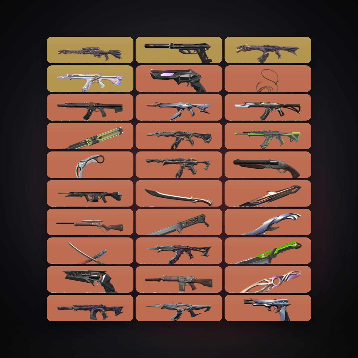 EU Silver 2 locker — 14 knives, 93 skins, lvl 83 — HabibiAccounts