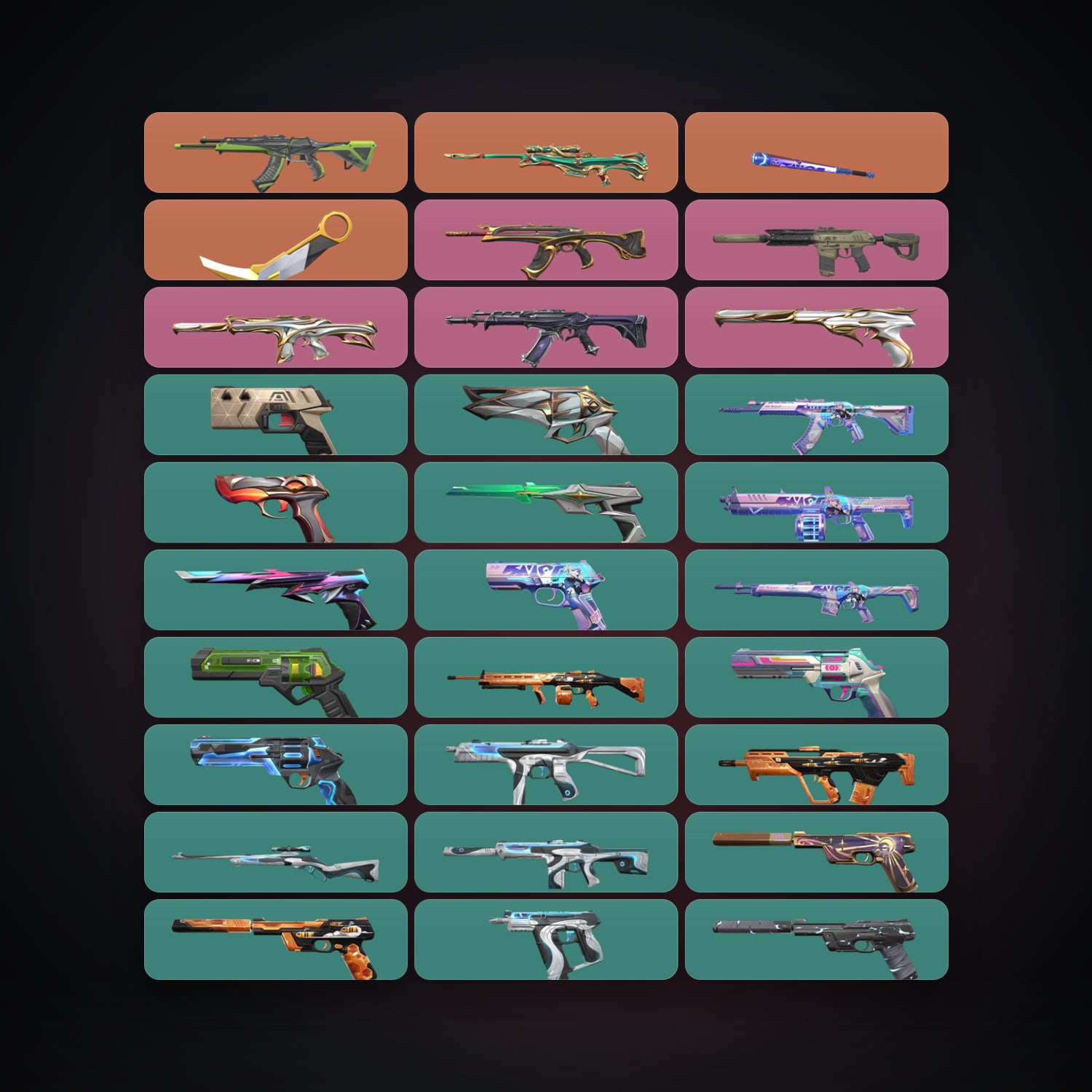 EU Gold 3 locker — 2 knives, 31 skins, lvl 218 — HabibiAccounts