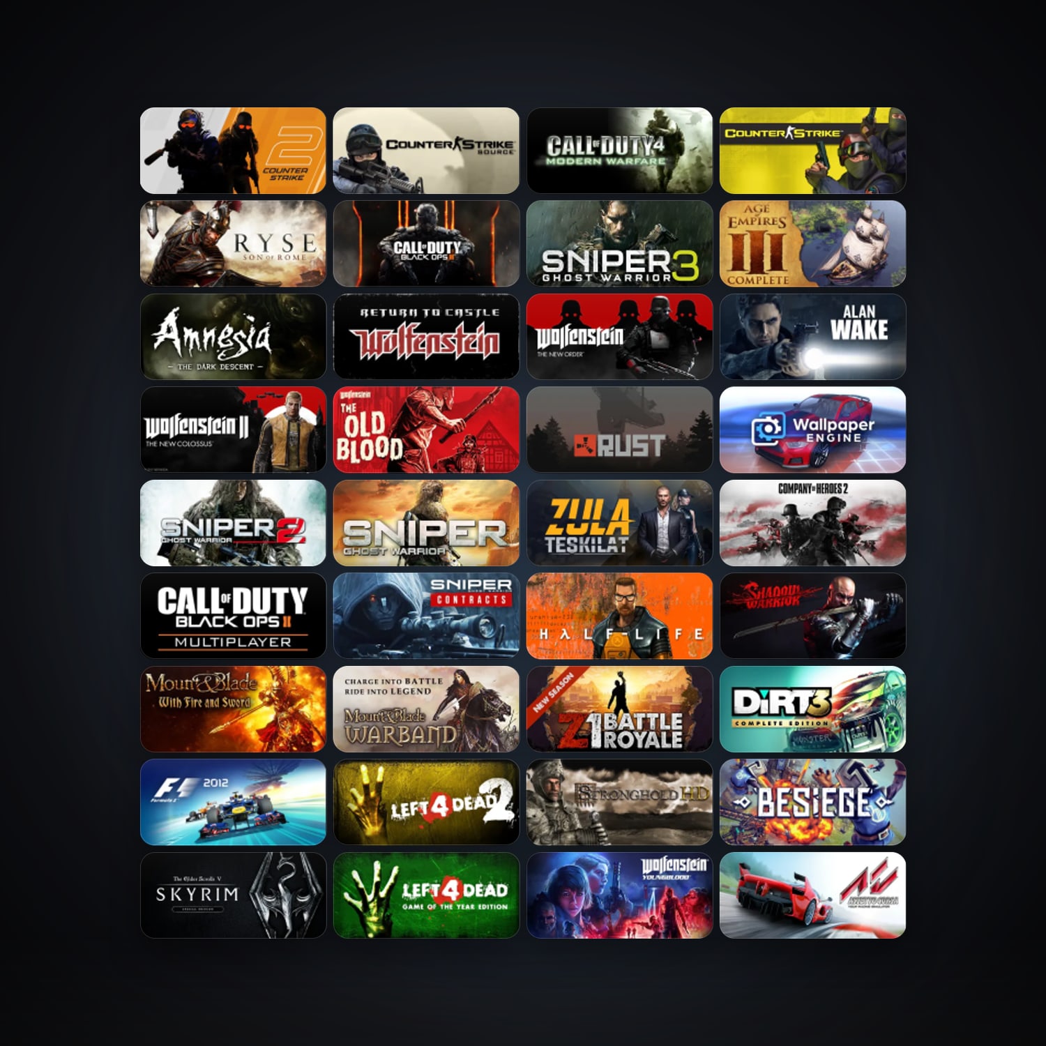Steam 148 games, Steam 11, clean — HabibiAccounts