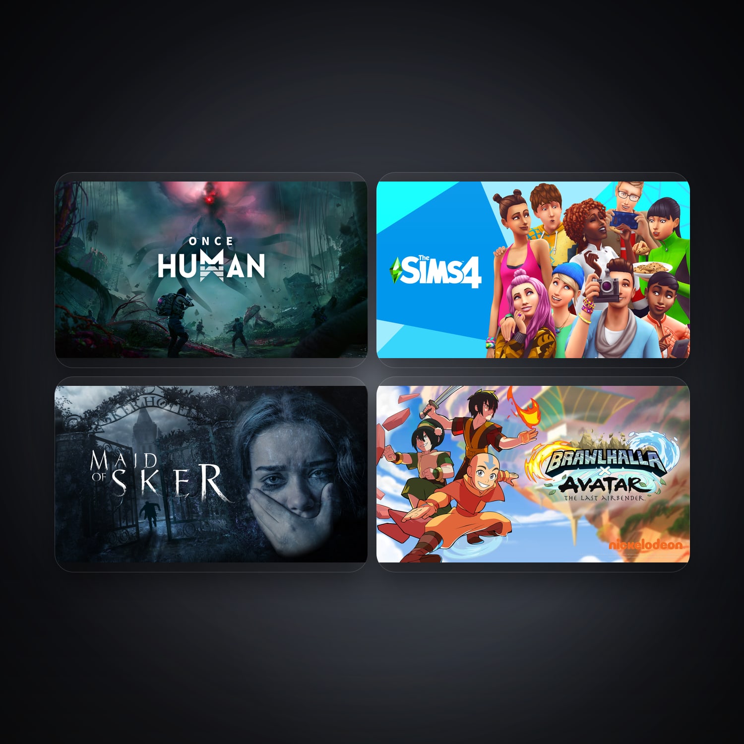 Epic Once Human + The Sims 4 — BR — 5 games — HabibiAccounts