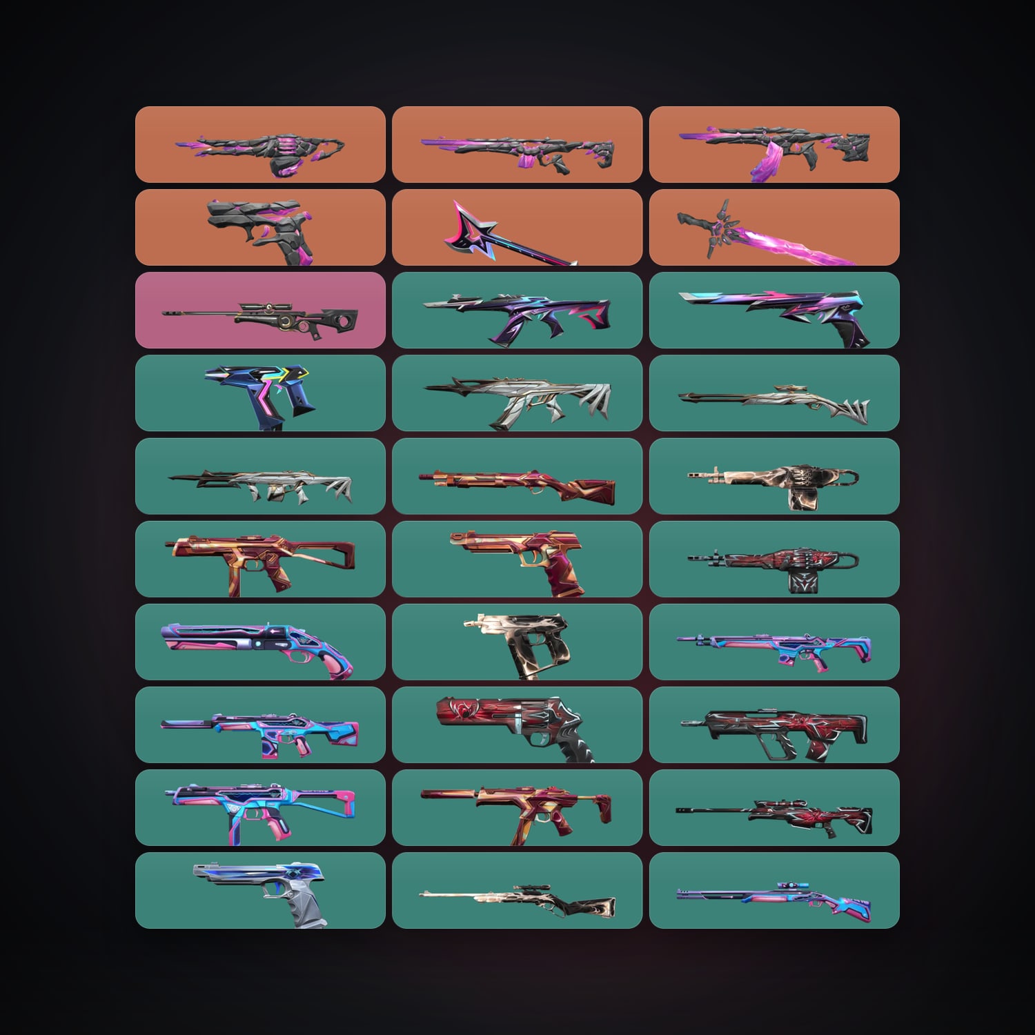 EU Silver 3 locker — 2 knives, 30 skins, lvl 76 — HabibiAccounts