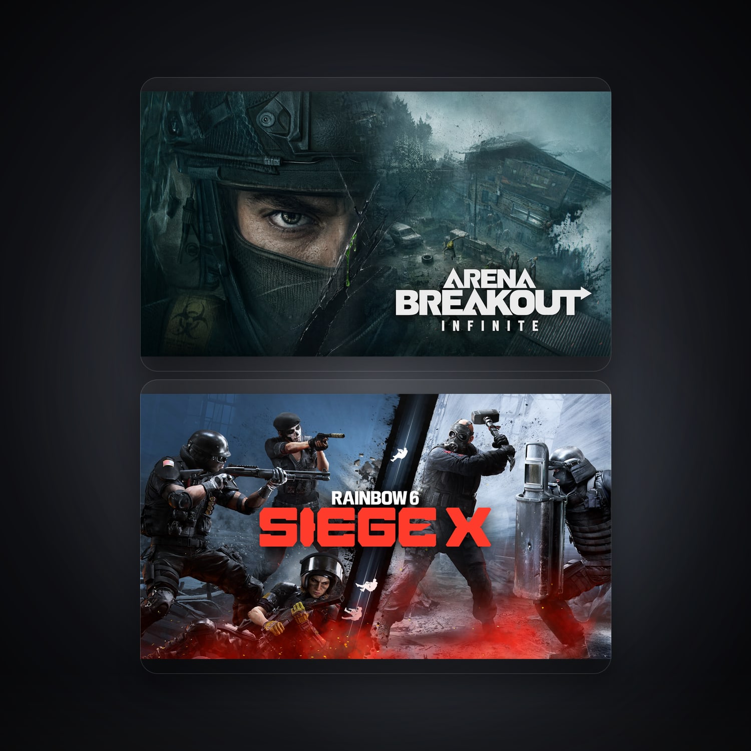 Epic Arena Breakout: Infinite + Tom Clancy’s Rainbow Six Siege — PH — HabibiAccounts