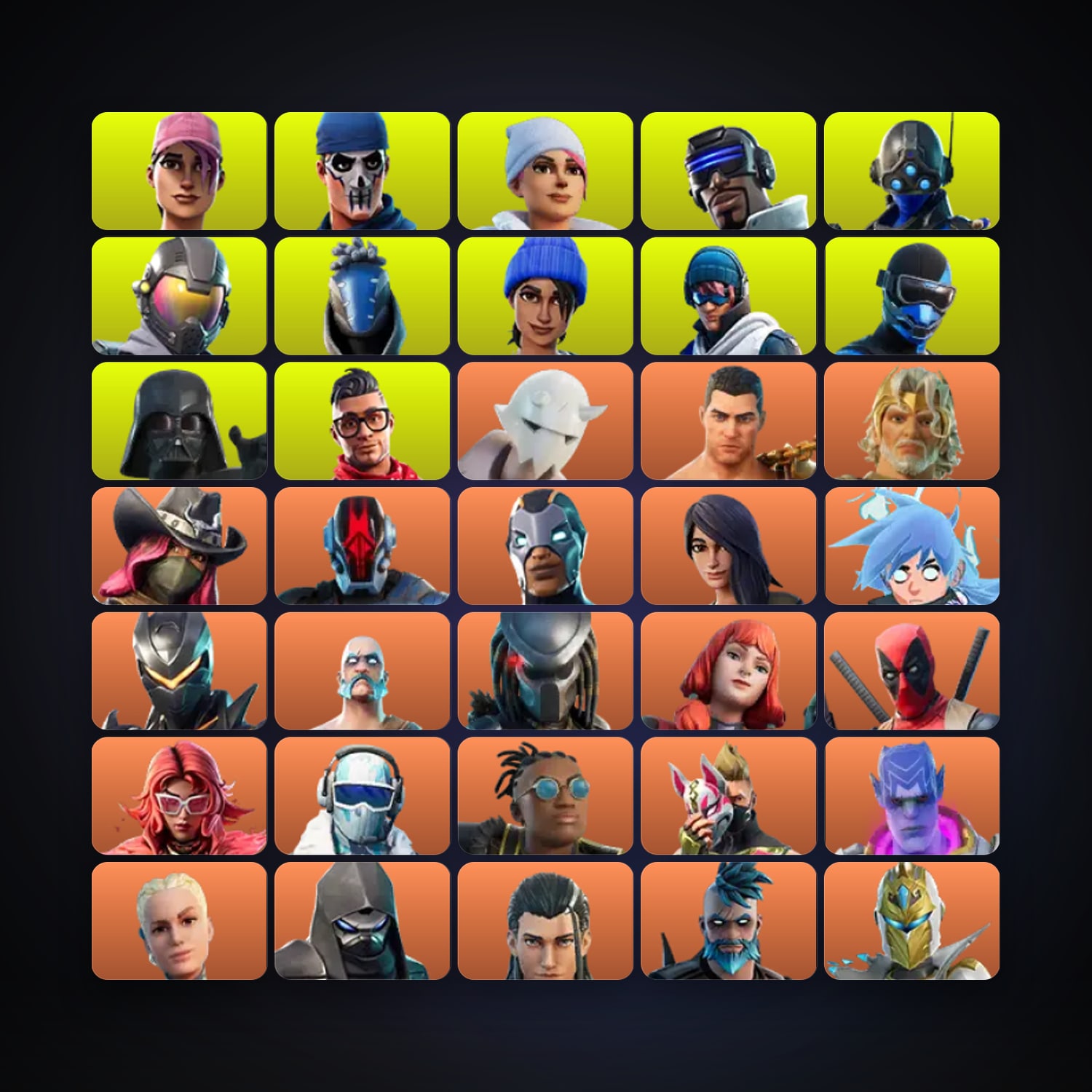 Snap — Menace — 261 skins — 2.6K V-Bucks — lvl 2325 — HabibiAccounts
