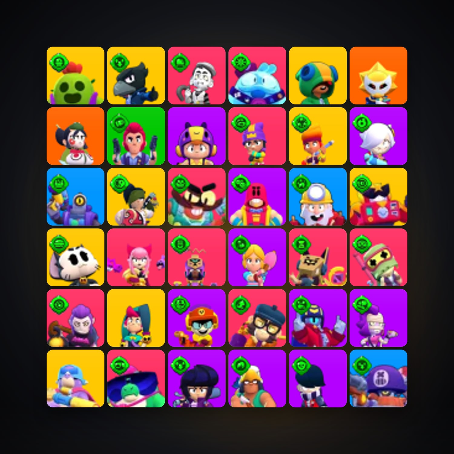 104 Brawlers | 51.7K Trophies — Supercell Account — HabibiAccounts