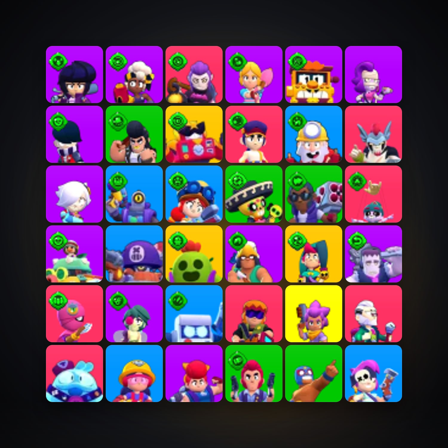 106 Brawlers | 31.6K Trophies — Supercell Account — HabibiAccounts