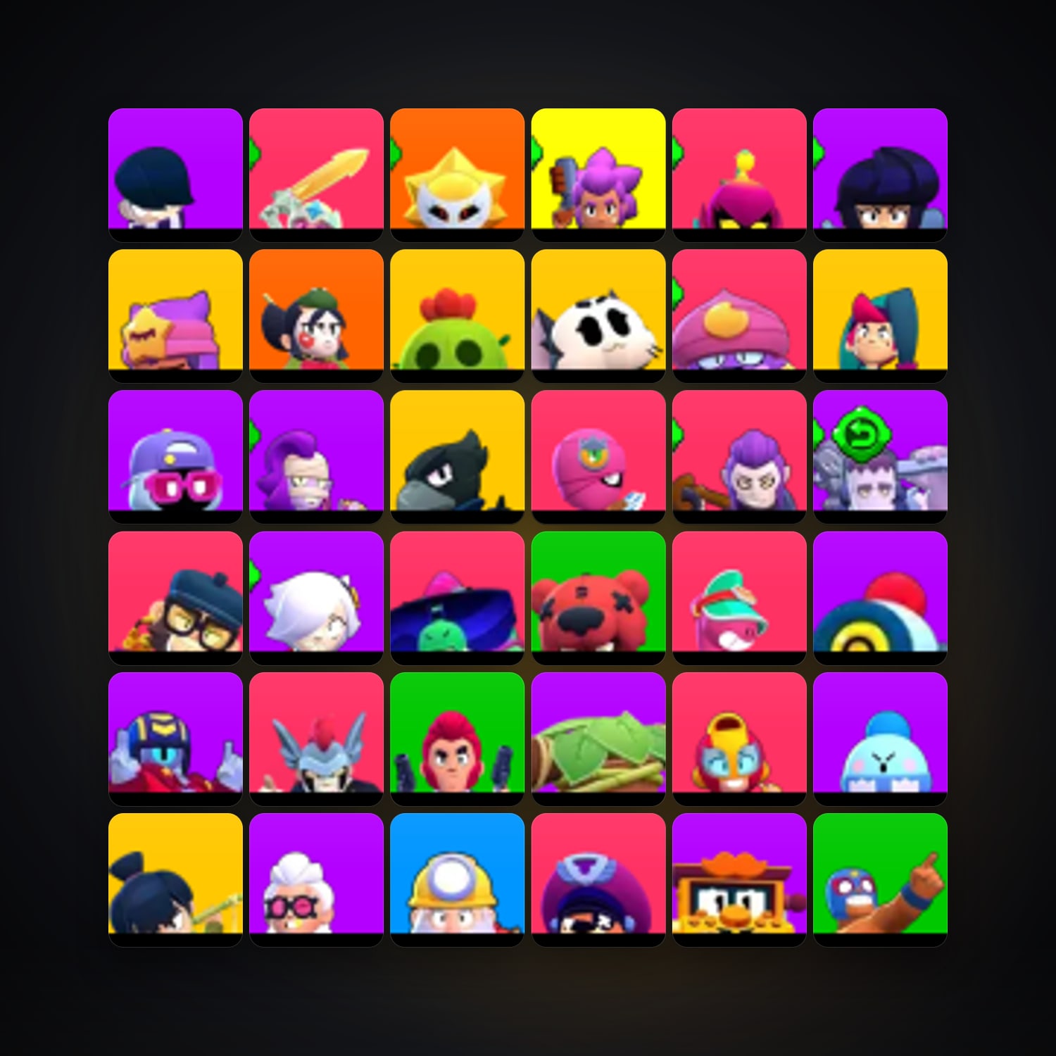 83 Brawlers | 34.2K Trophies — HabibiAccounts