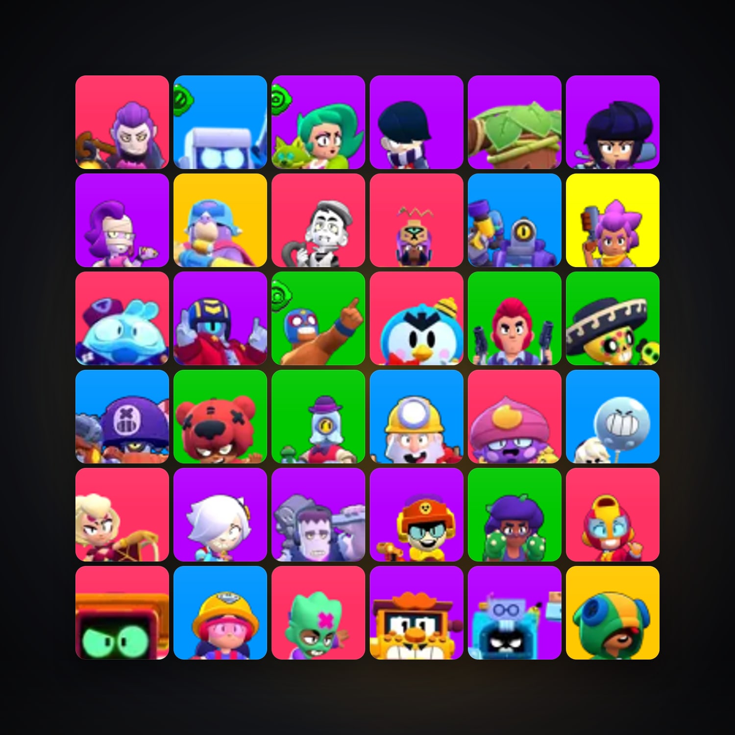 57 Brawlers | 8.1K Trophies — HabibiAccounts