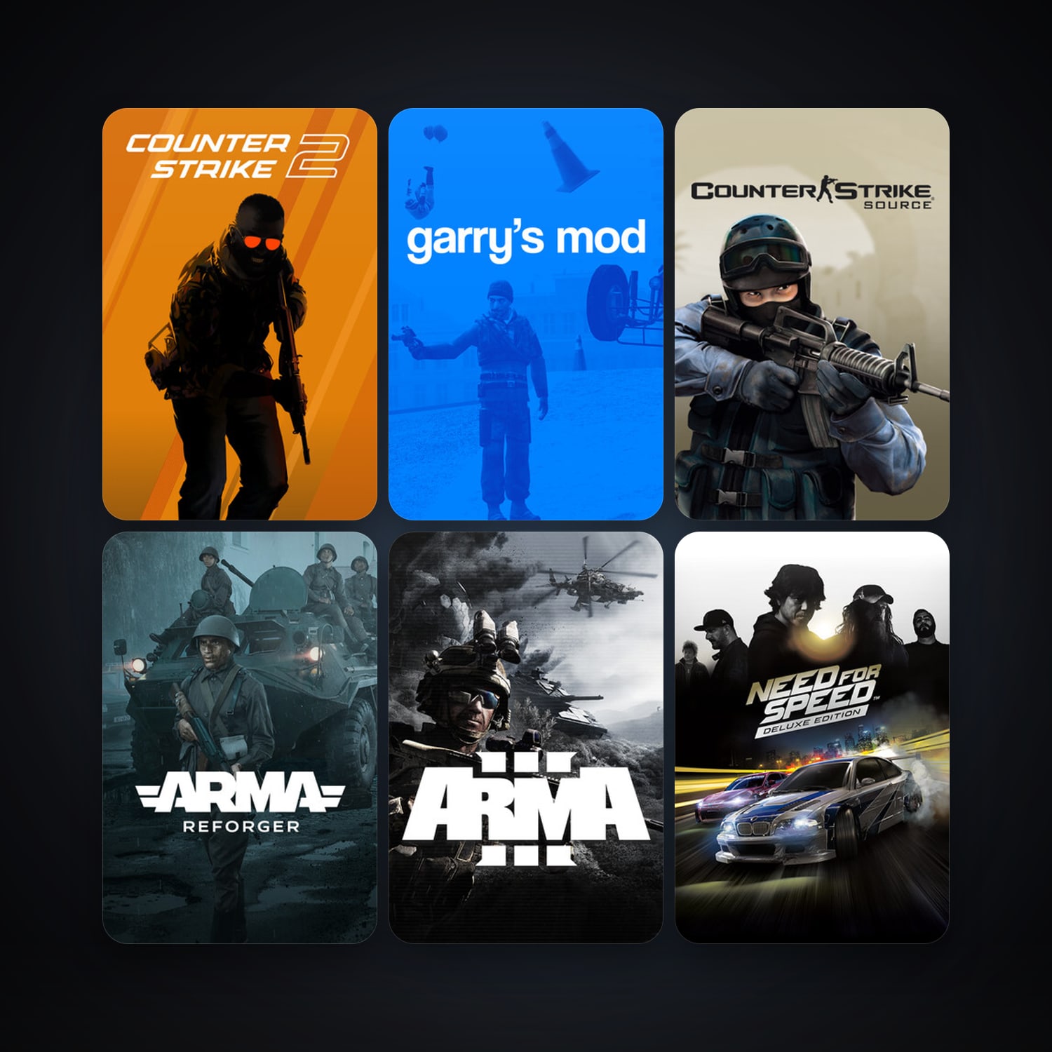 Counter-Strike: Source + CS2 Prime, 59 games, Steam 15, clean — HabibiAccounts