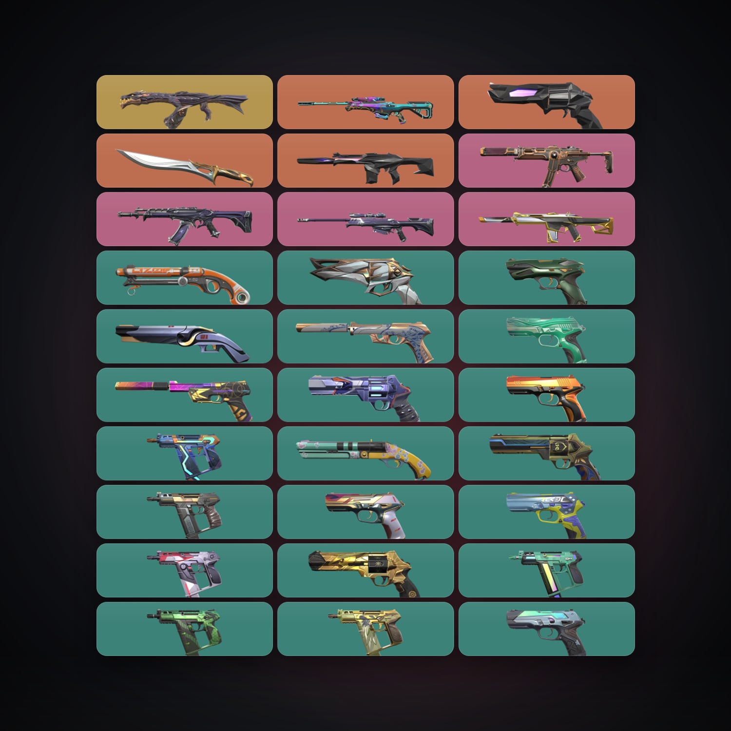AP Silver 3 locker — 1 knives, 47 skins, lvl 509 — HabibiAccounts