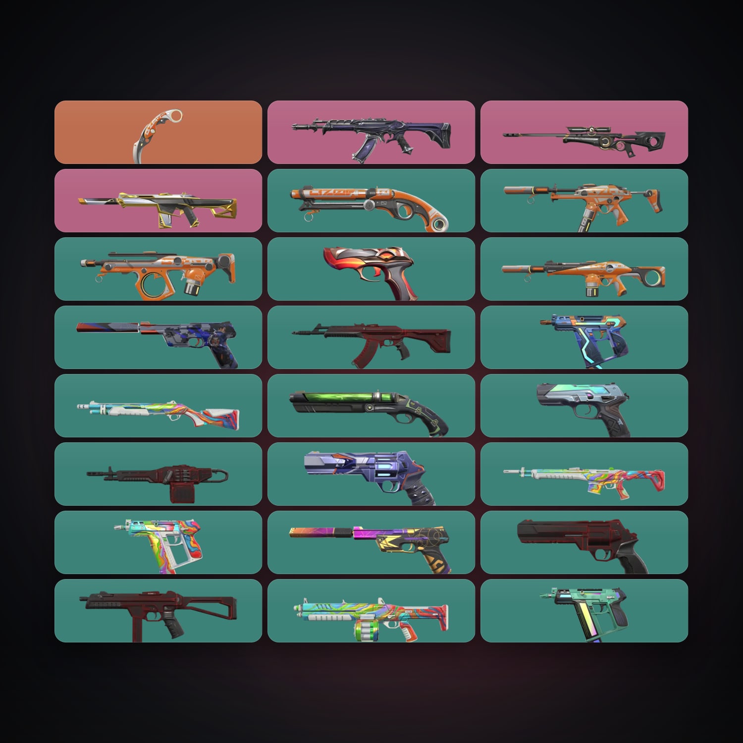 AP Silver 1 locker — 1 knives, 24 skins, lvl 139 — HabibiAccounts