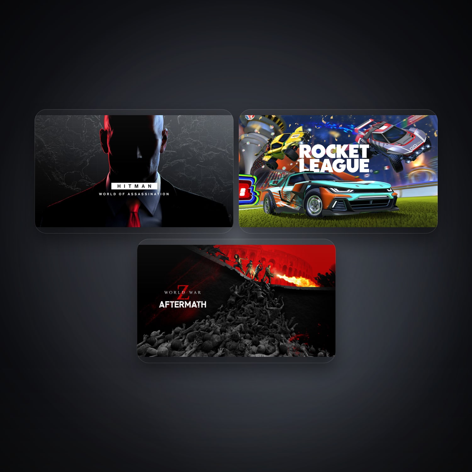 Epic HITMAN 3 + Rocket League — BD — 3 games — HabibiAccounts