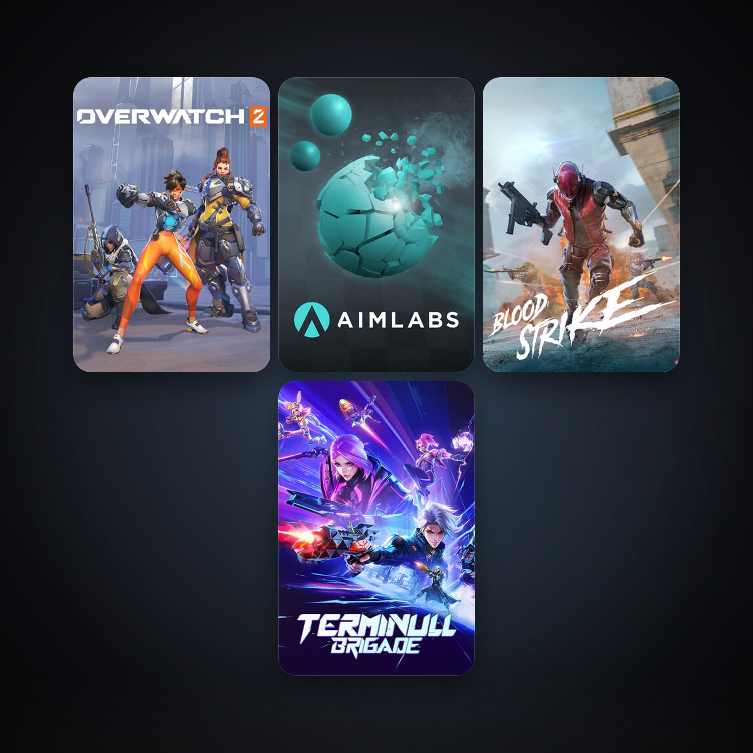 Aimlabs + Overwatch 2, 5 games, clean — HabibiAccounts