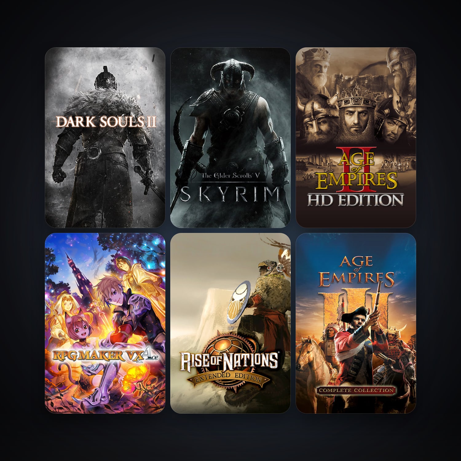 Might & Magic: Heroes VI + The Elder Scrolls V: Skyrim, 34 games, clean — HabibiAccounts