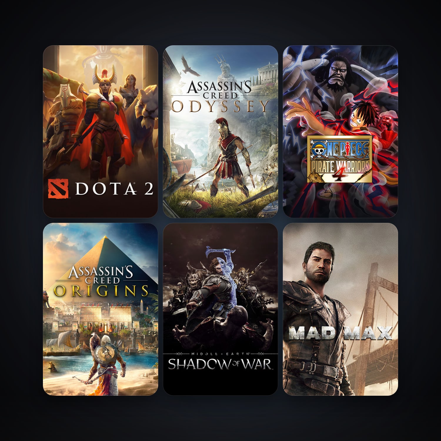 Dota 2 + Mad Max, 53 games, clean — HabibiAccounts