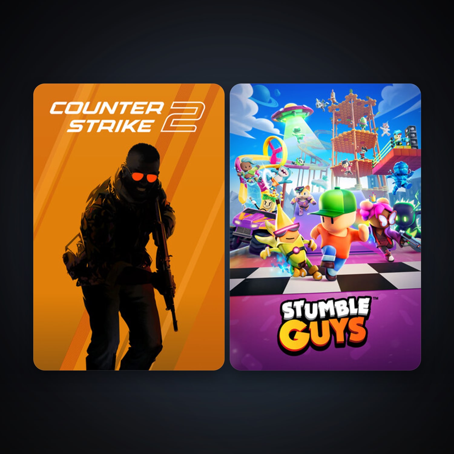 CS2 Prime + Stumble Guys, 4 games, clean — HabibiAccounts
