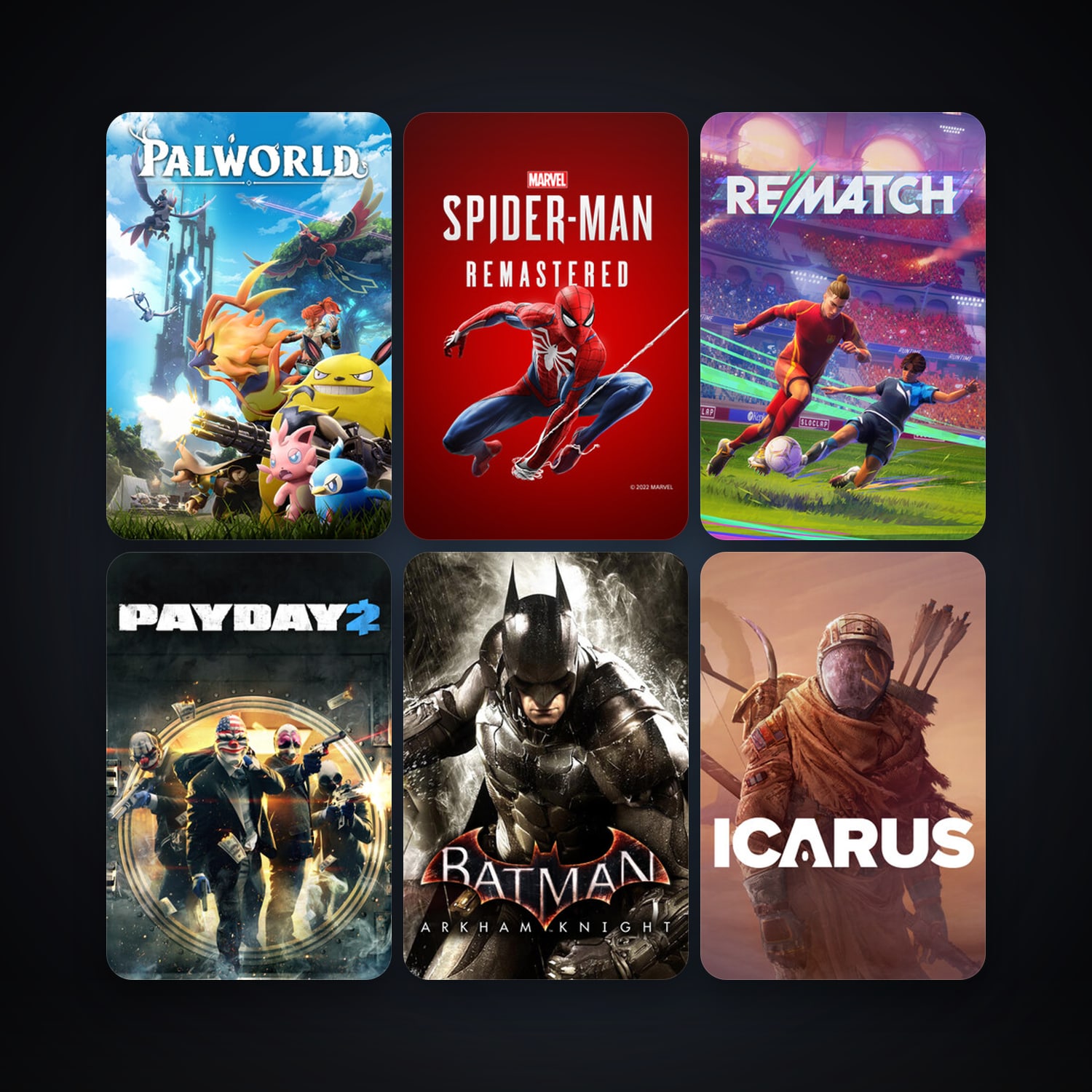 Free CS2 (No Prime) + Batman: Arkham Knight, 78 games, clean — HabibiAccounts